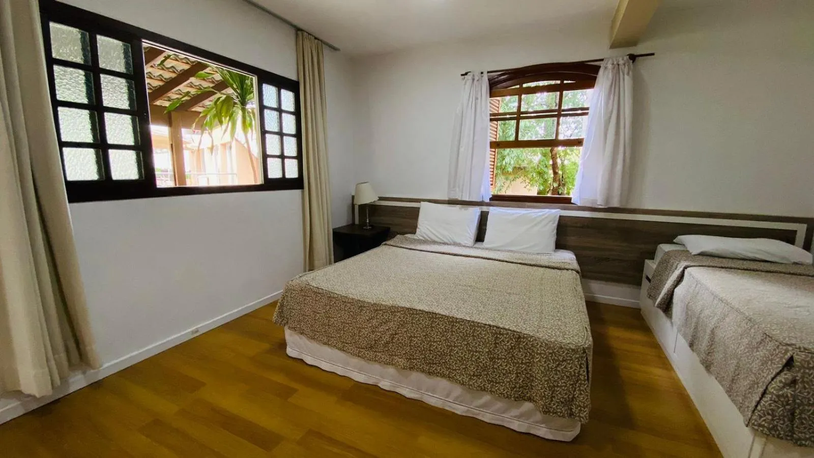 Bed in Paraty Hotel Fazenda & Spa