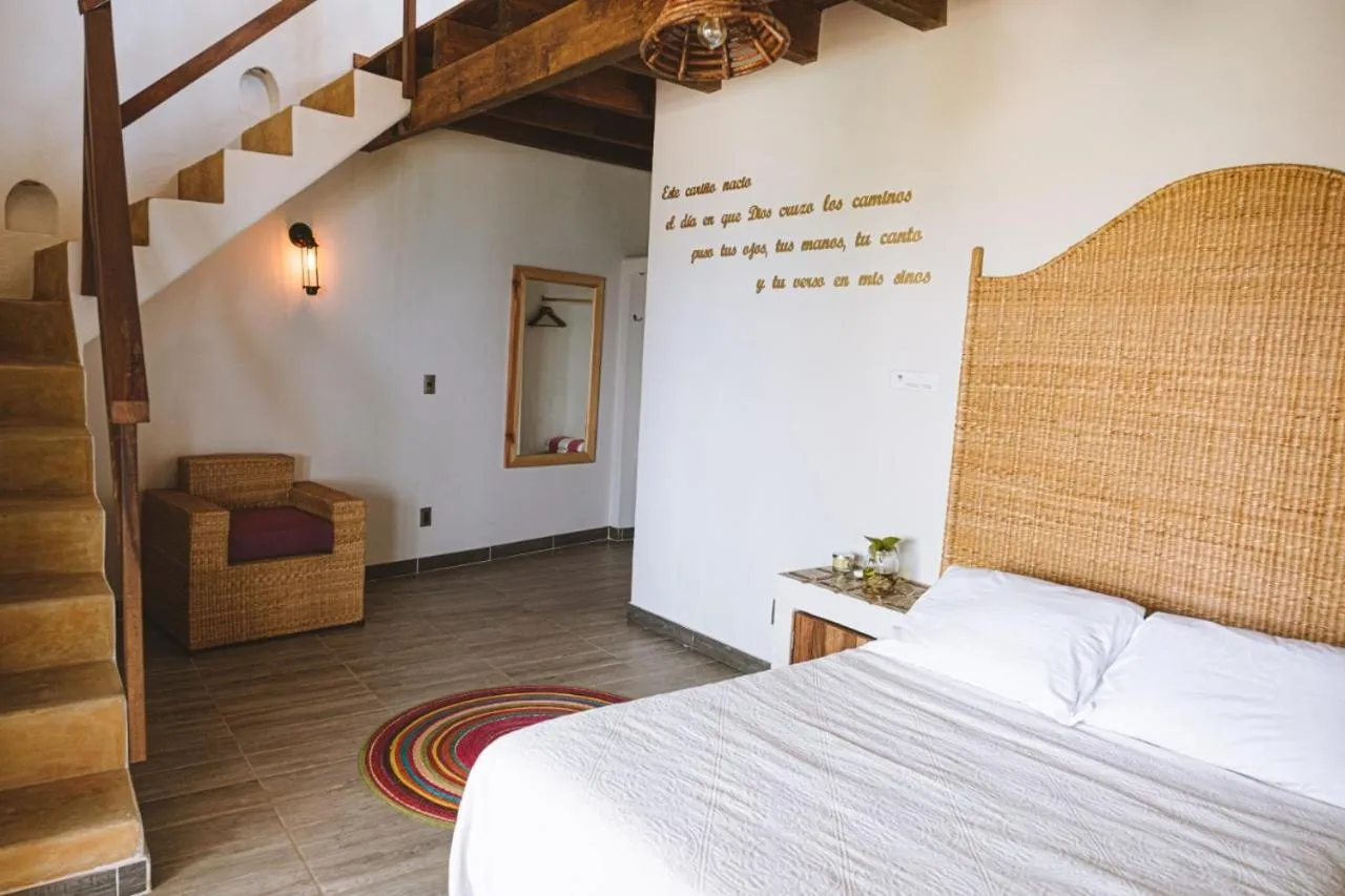 Bed in Hotel Boutique casa la Malagueña