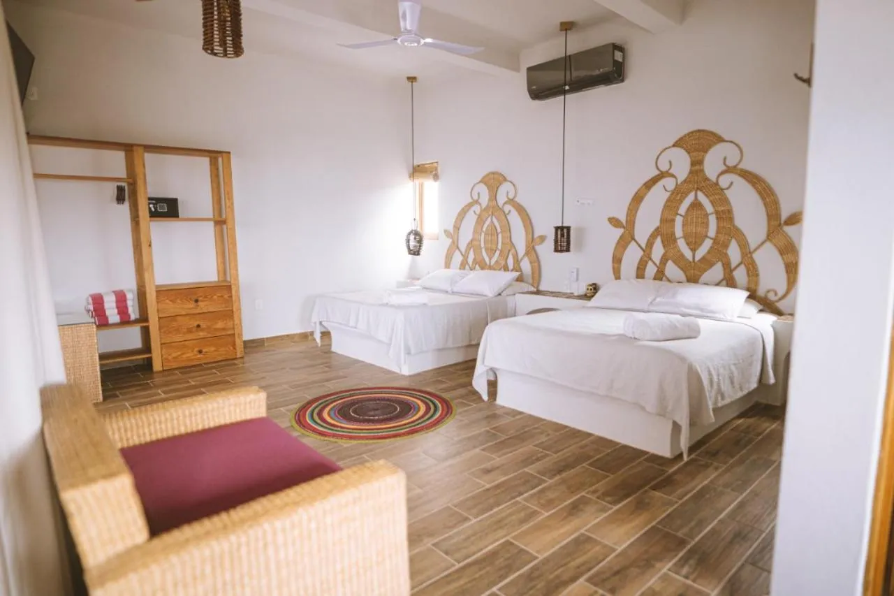 Bed in Hotel Boutique casa la Malagueña