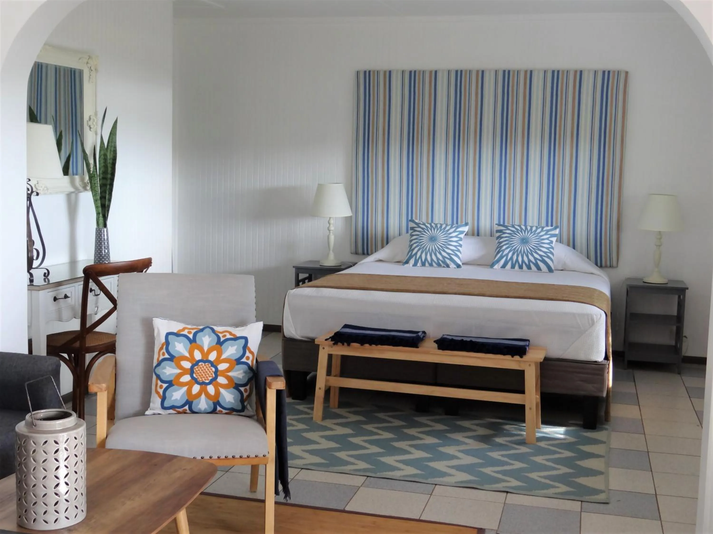 Bedroom, Bed in Hotel Boutique La Perouse