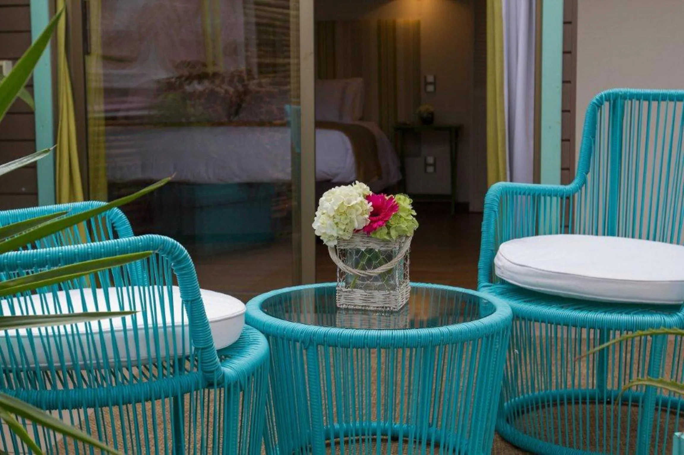 Balcony/Terrace in Hotel Boutique La Perouse