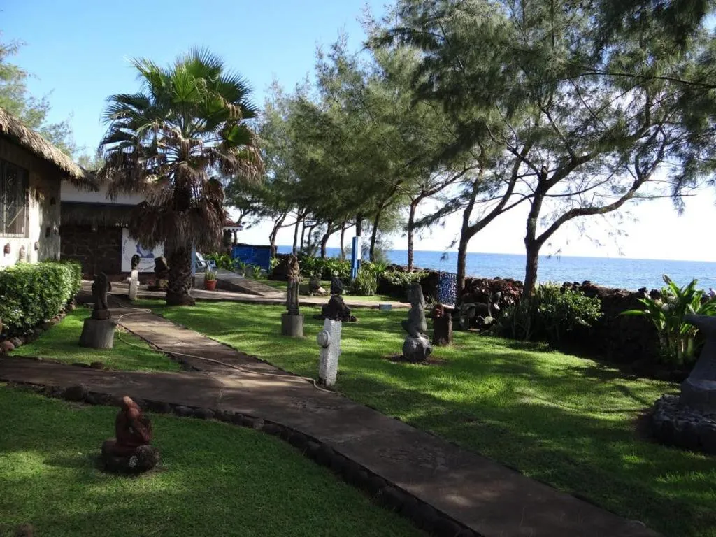 Garden view in Hotel Boutique La Perouse