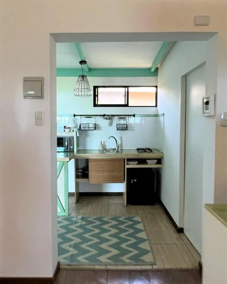 Kitchen or kitchenette in Hotel Boutique La Perouse