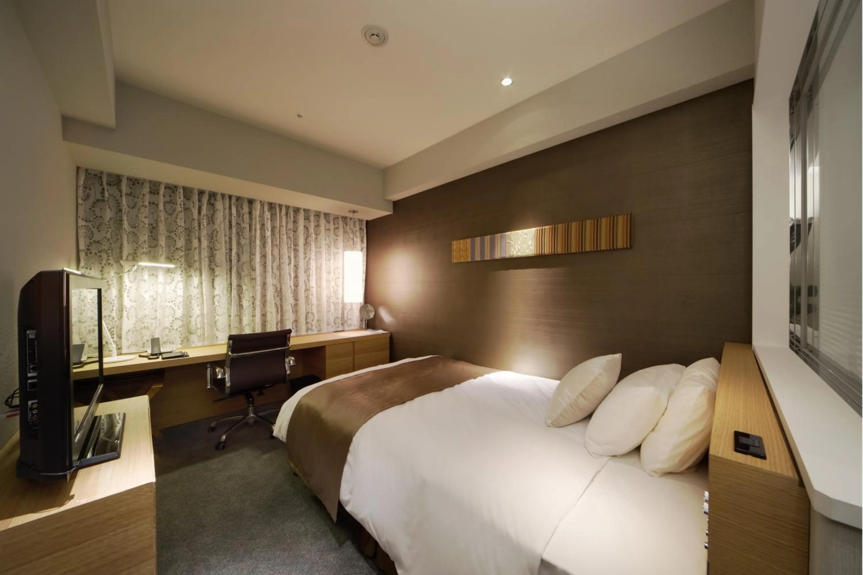 Bed in Hotel Metropolitan Akita