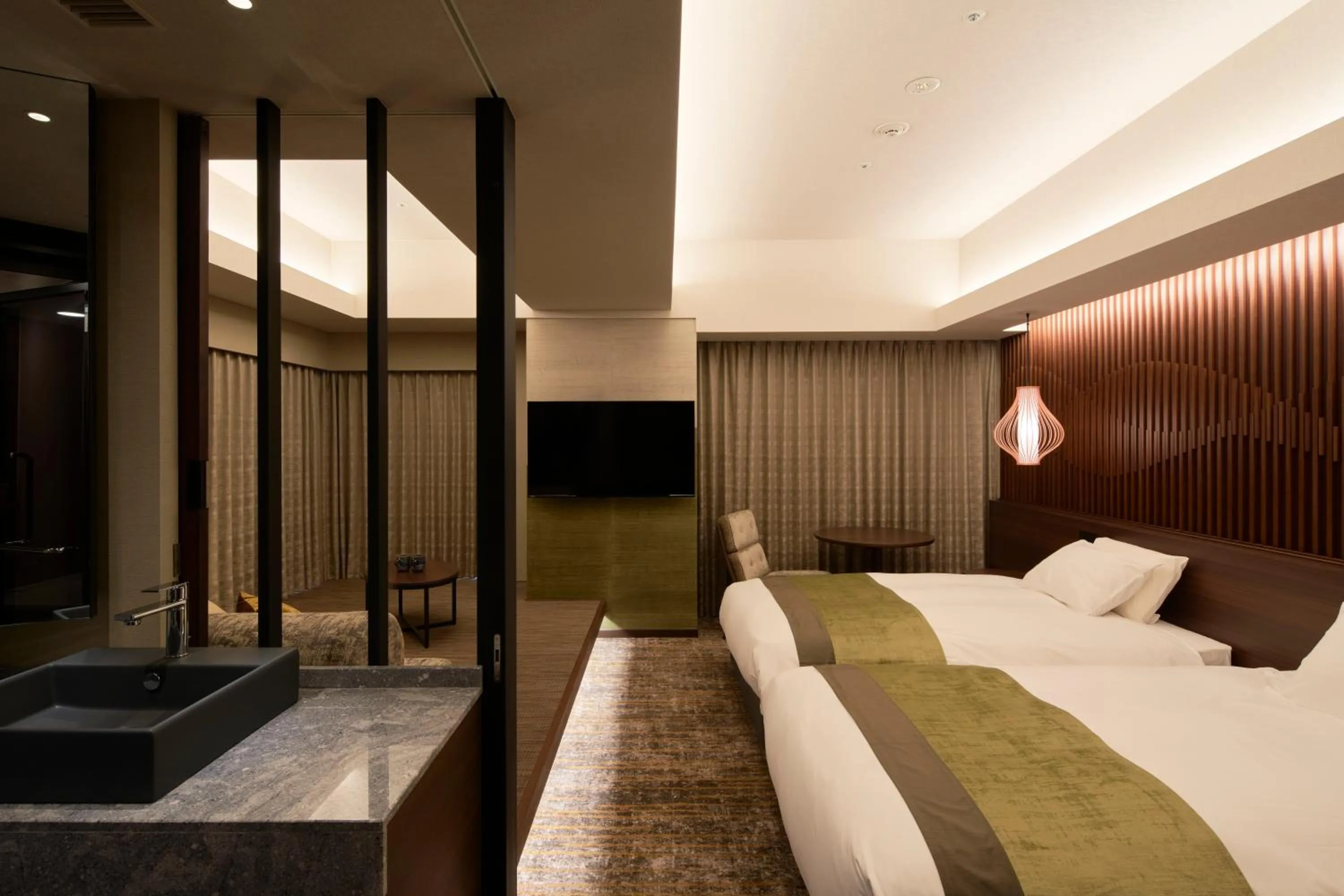 Bed in Hotel Metropolitan Akita