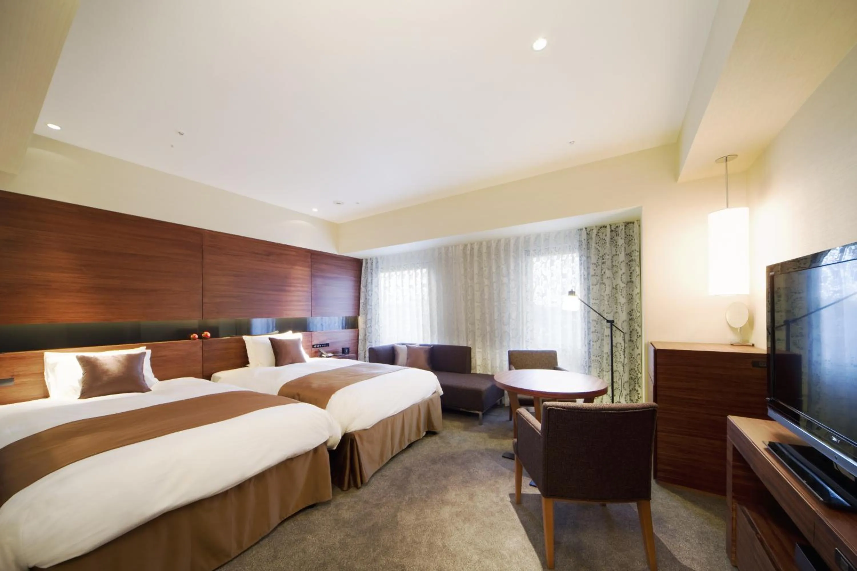 Bed in Hotel Metropolitan Akita