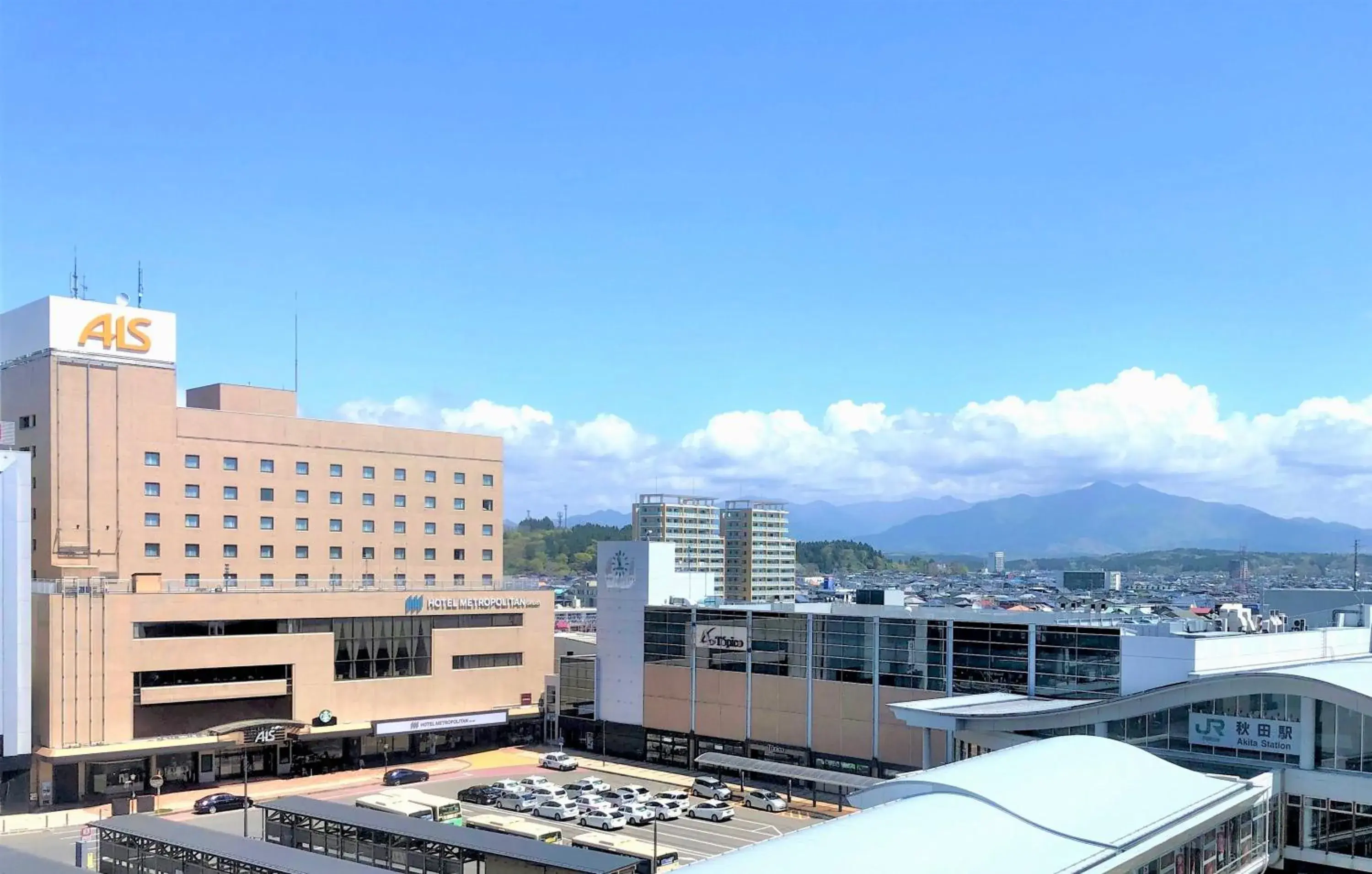 Property building in Hotel Metropolitan Akita Property building in Hotel Metropolitan Akita