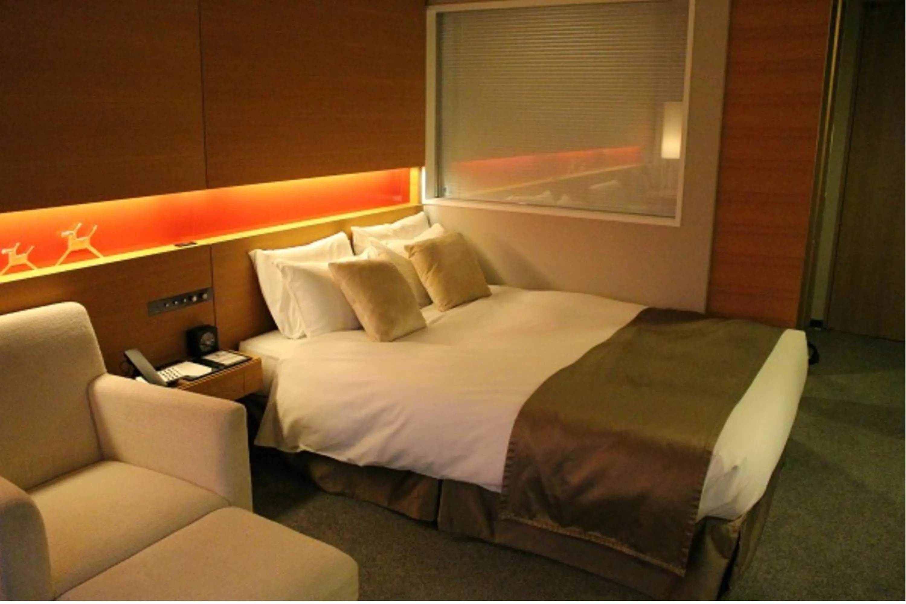 Bed in Hotel Metropolitan Akita