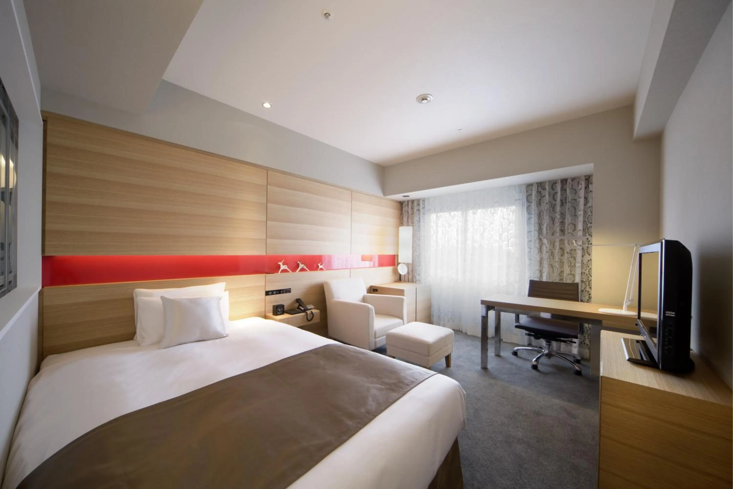 Bed in Hotel Metropolitan Akita