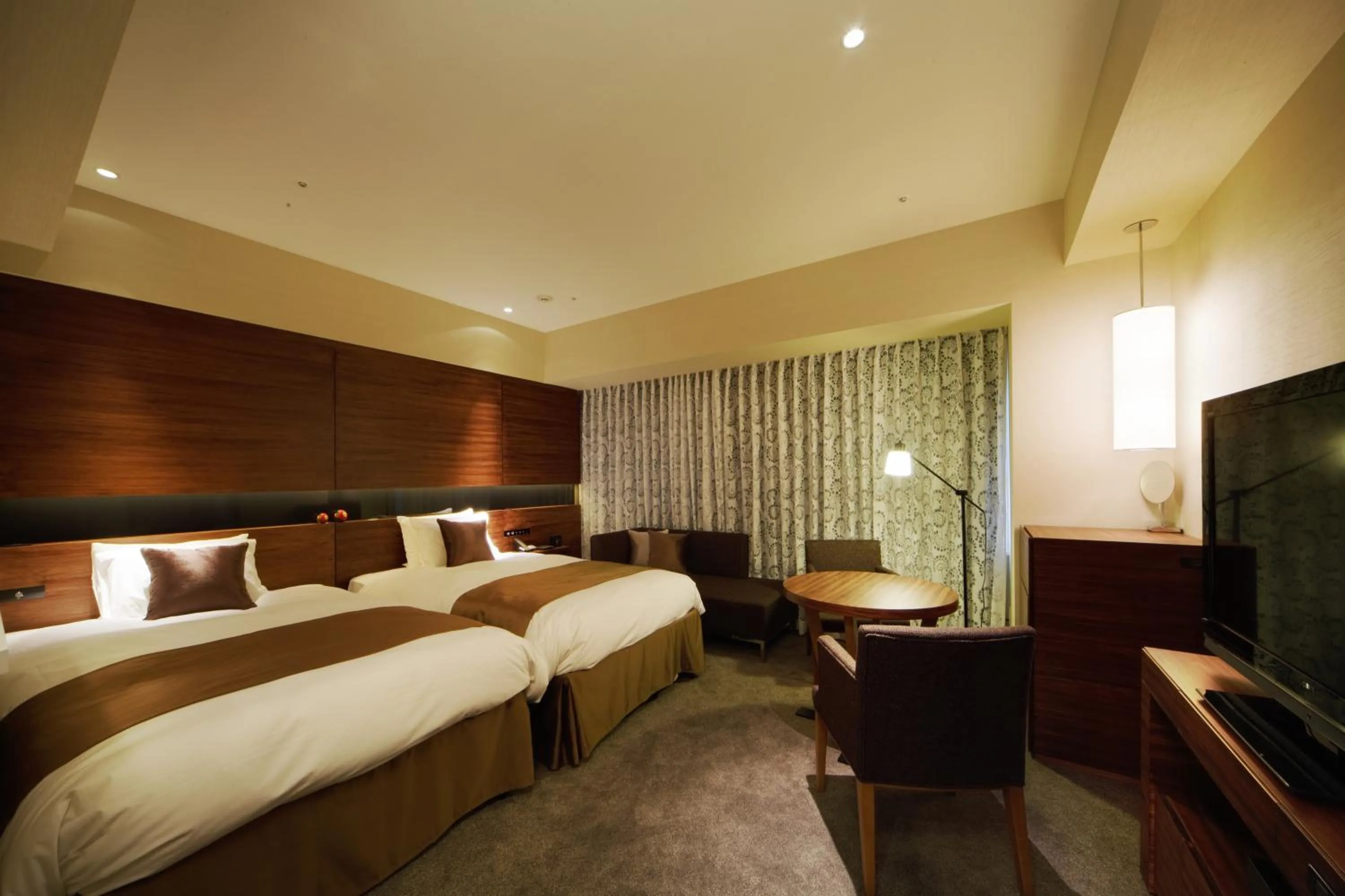 Bed in Hotel Metropolitan Akita