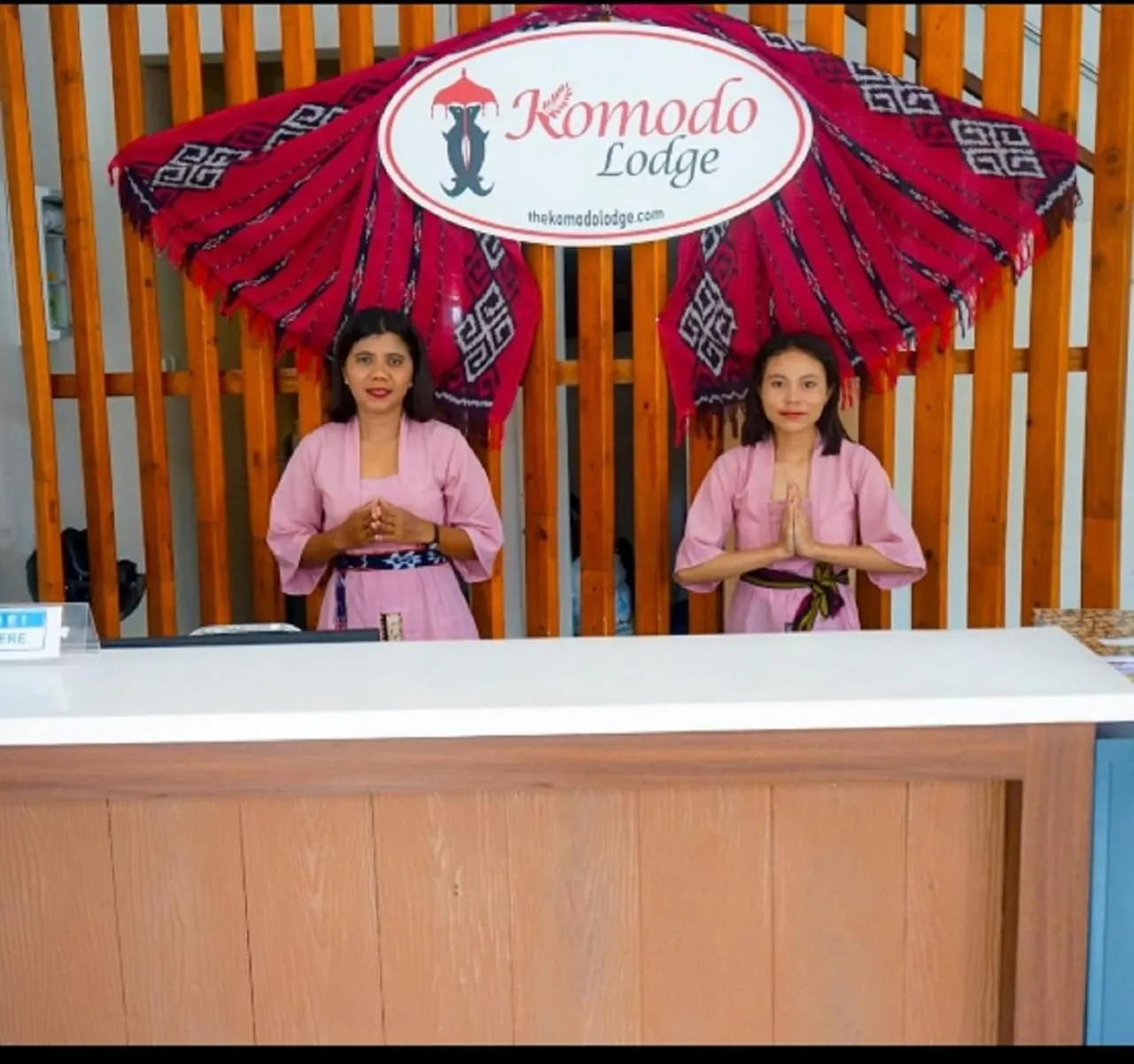 Lobby or reception in Komodo Lodge