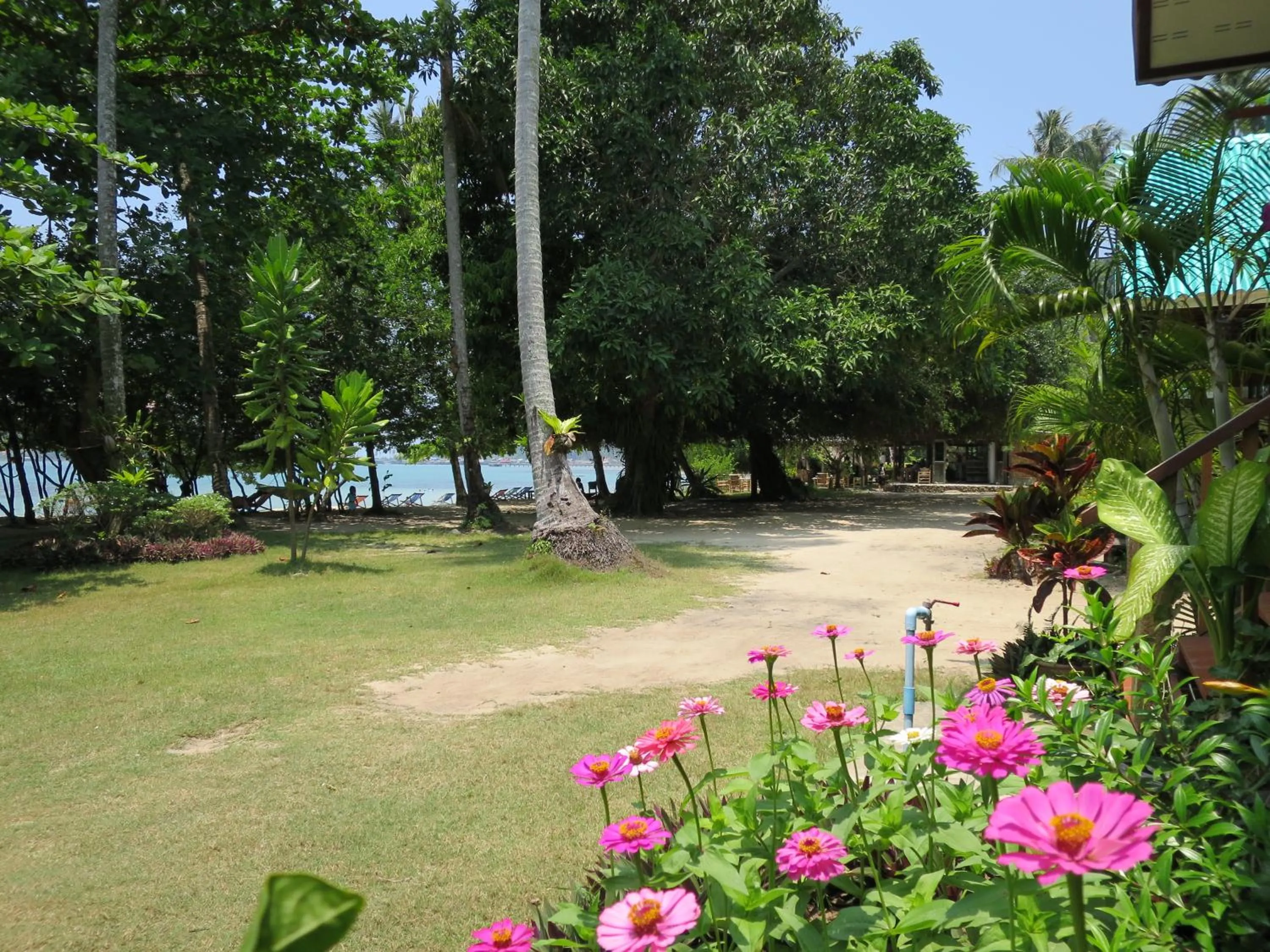Garden in Bangbaobeach Resort