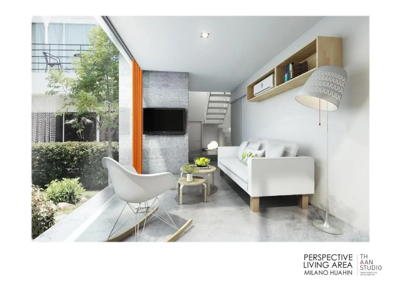 Living room in Milano Huahin Living room in Milano Huahin