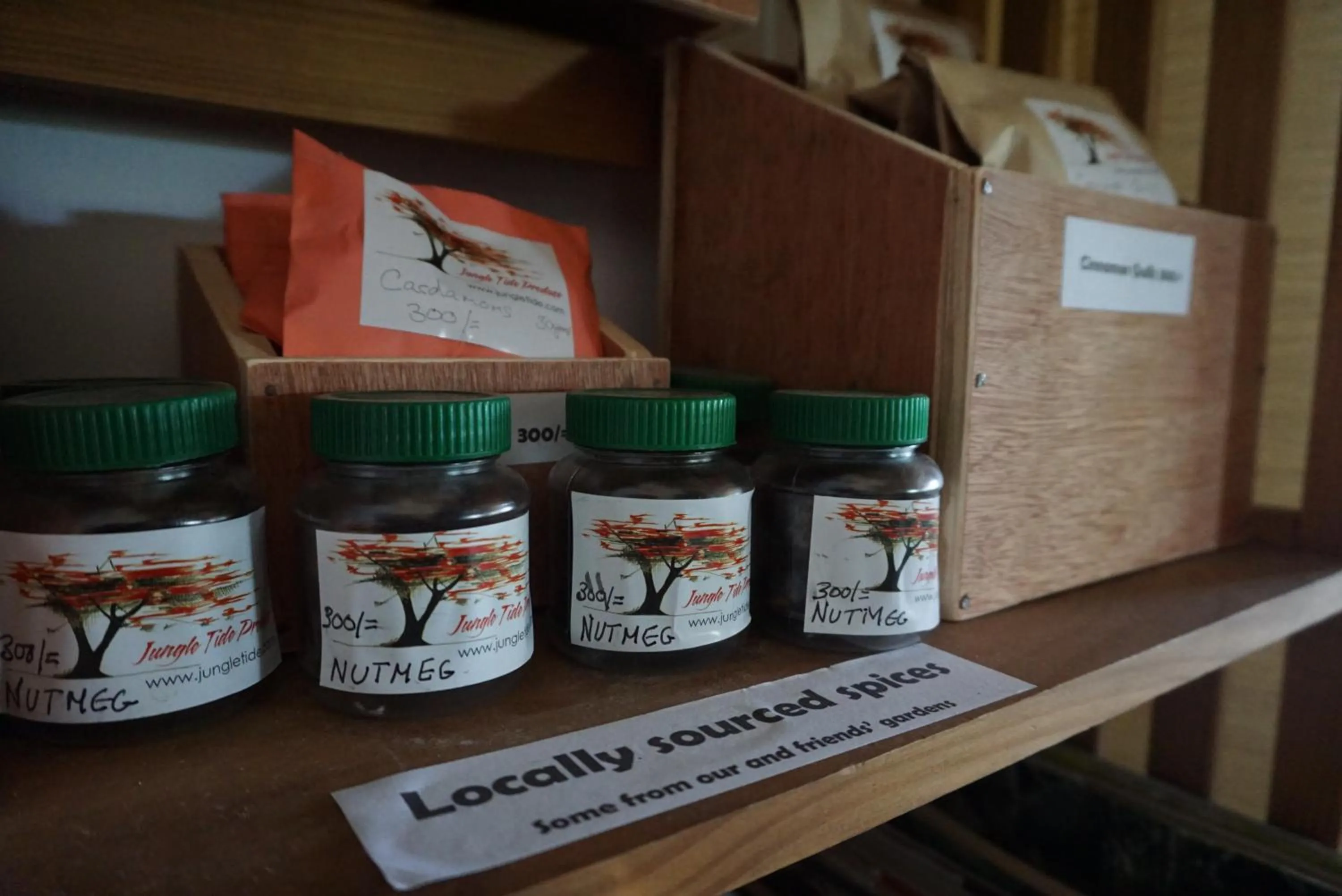 Decorative detail in Jungle Tide