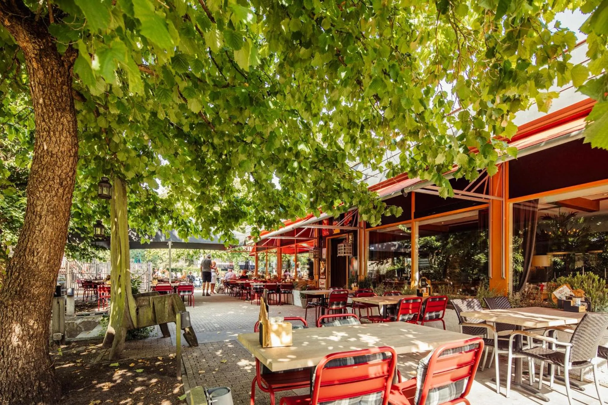 Patio in Badhotel Rockanje