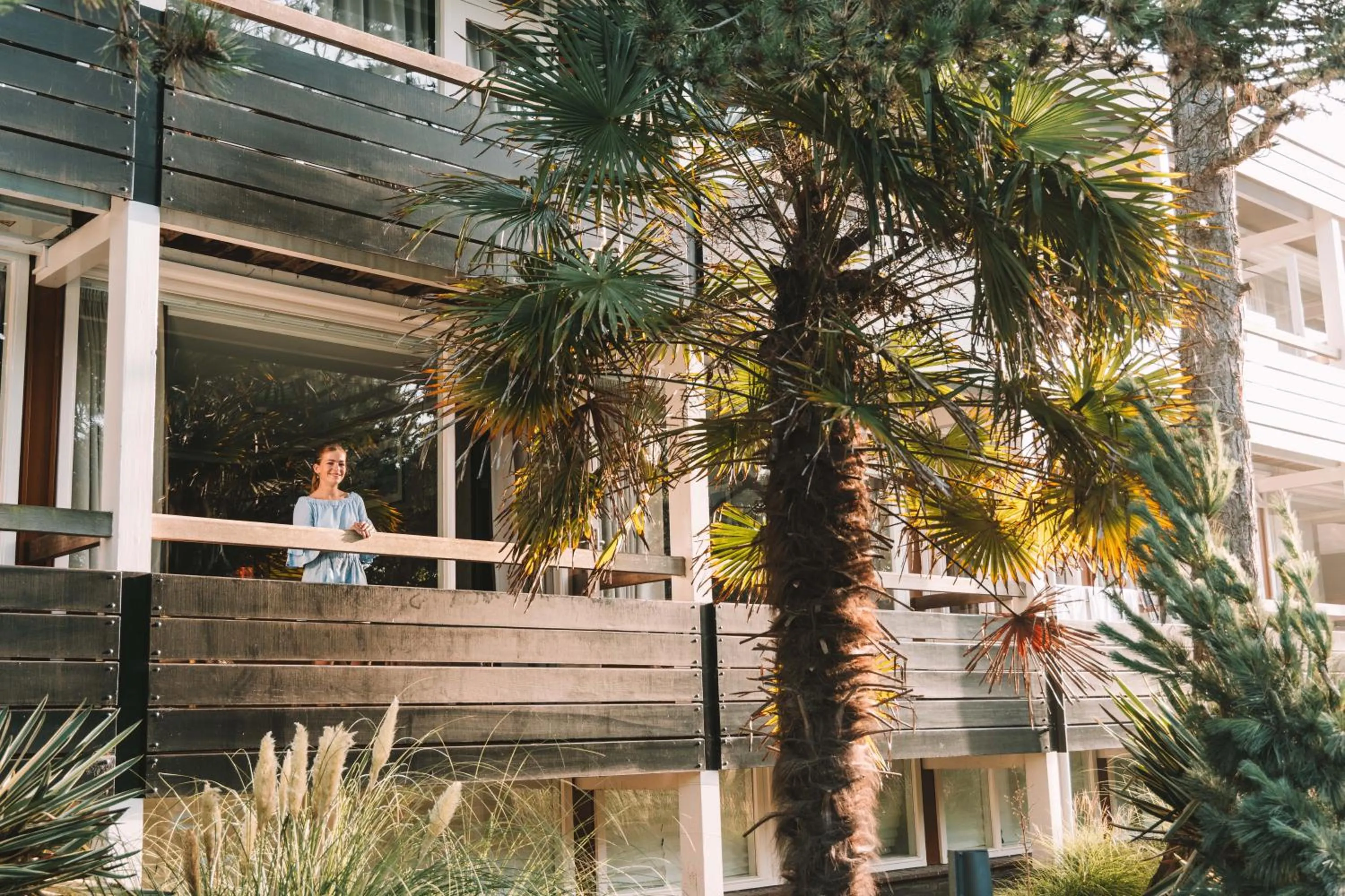 Balcony/Terrace in Badhotel Rockanje