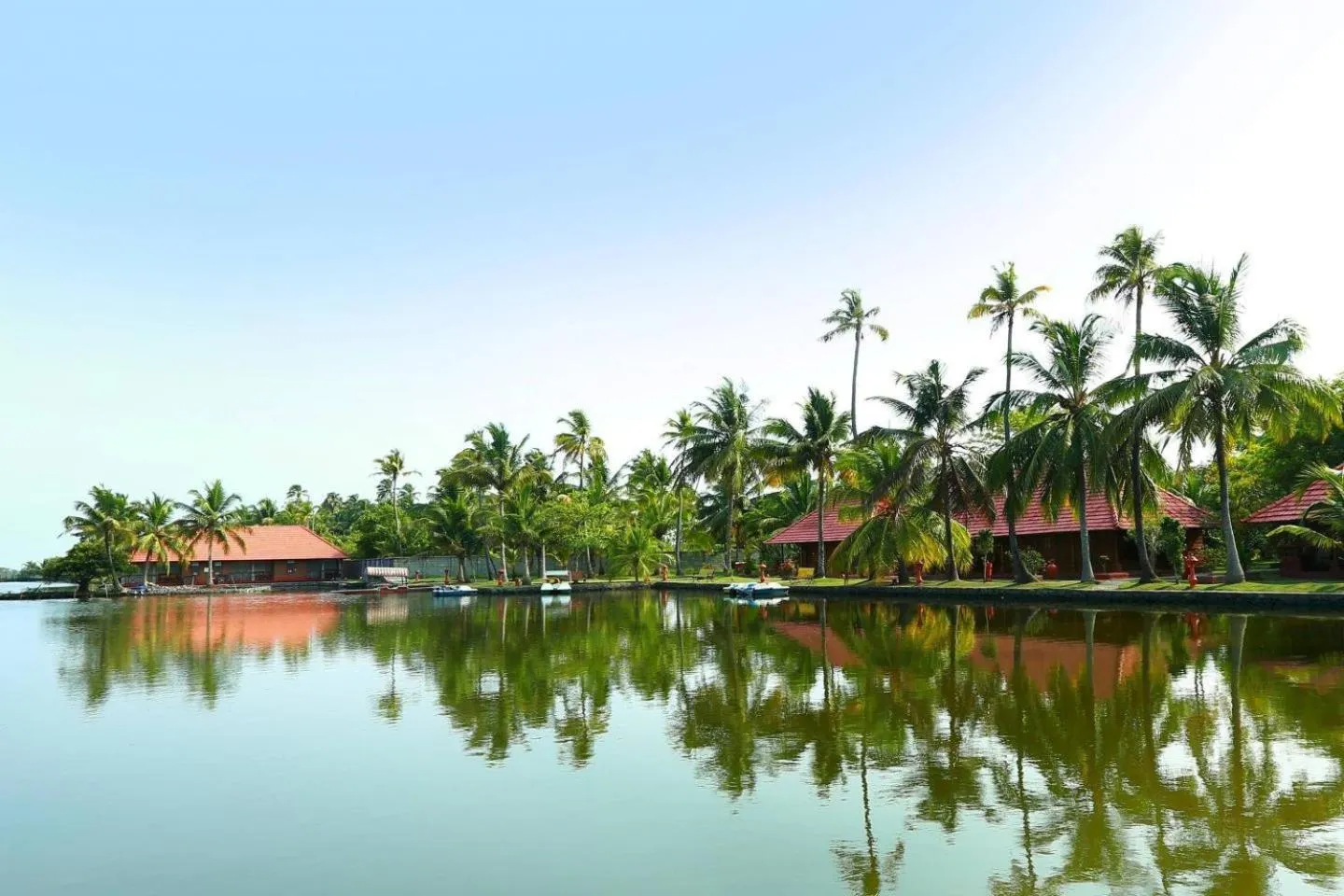 River view in Kondai Lip Backwater Heritage Resort