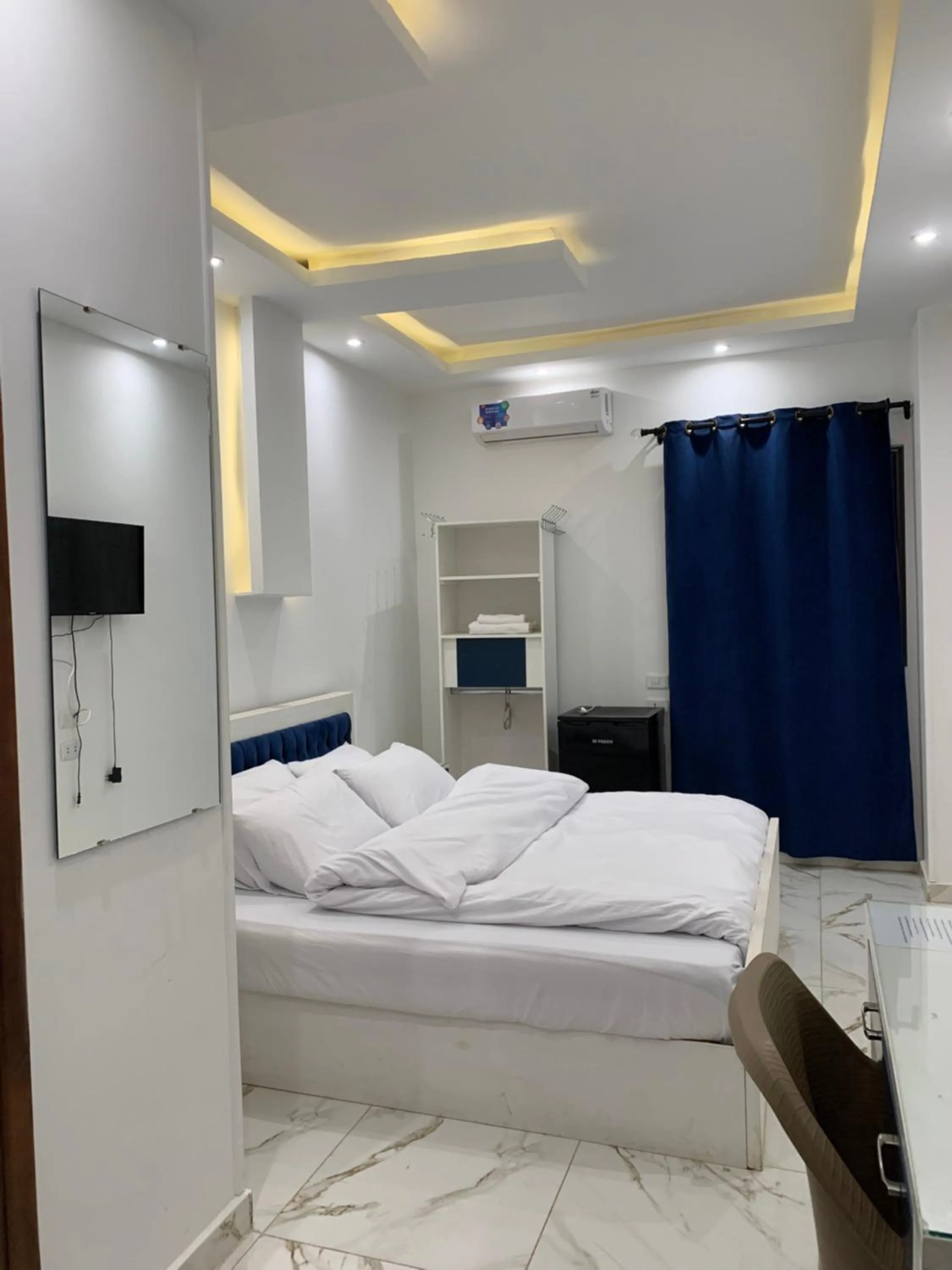 Bed in PR Family pyramids inn