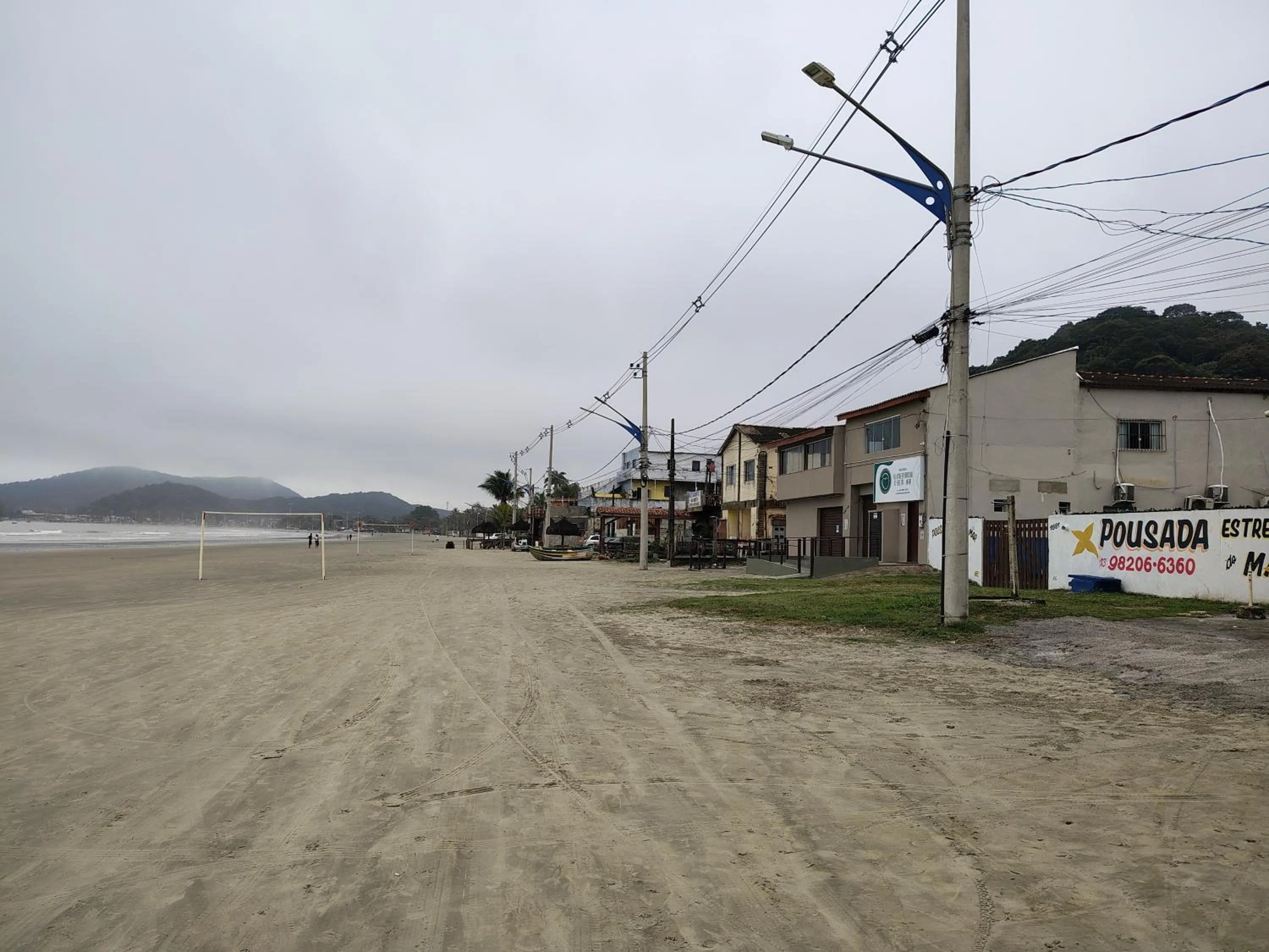 Mountain view in Pousada Lambaris Pereque Guarujá