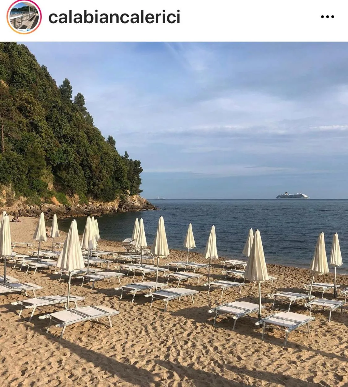 Beach in Eco del Silenzio