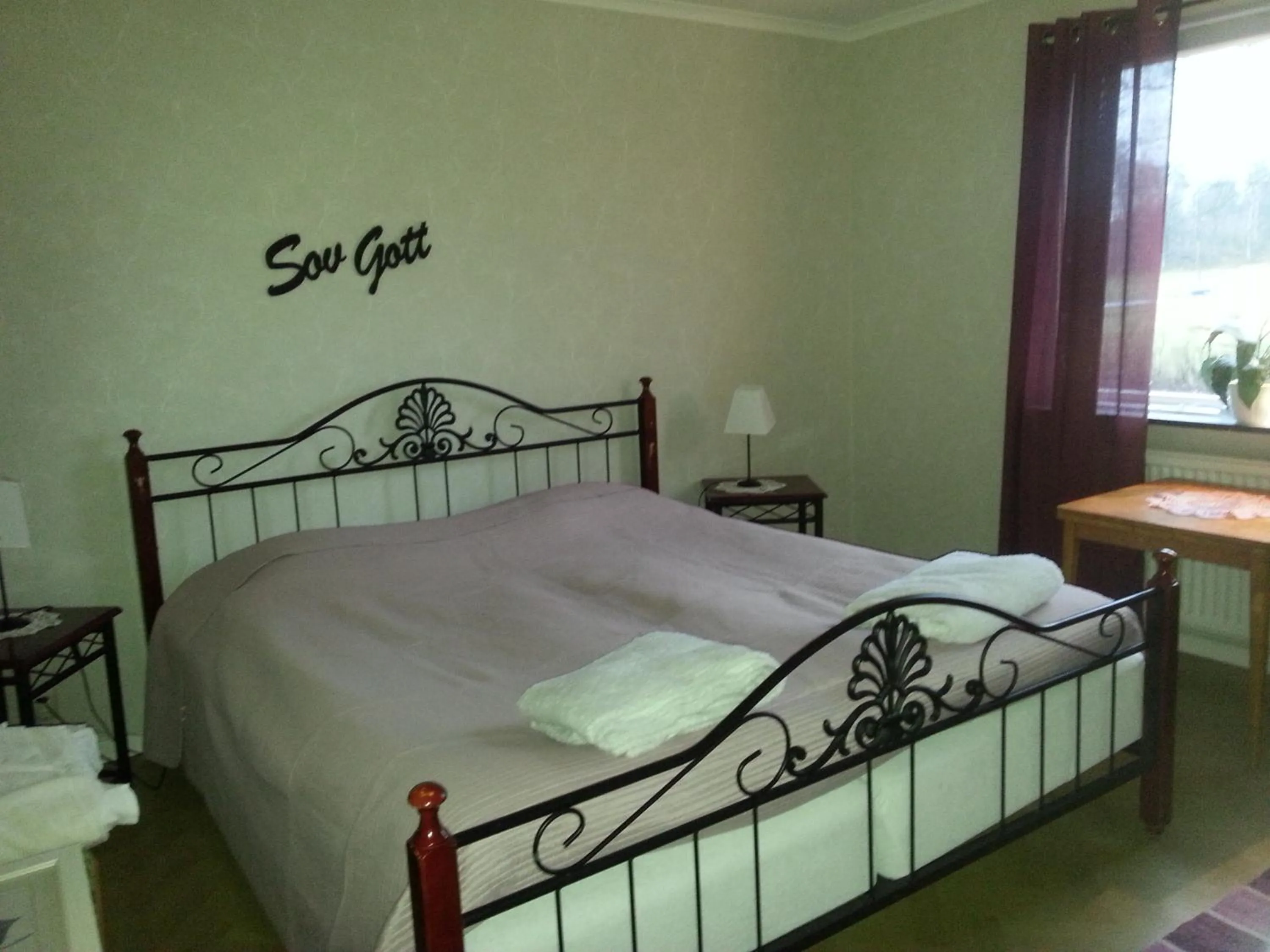 Bed in Joastorps Bed & Breakfast