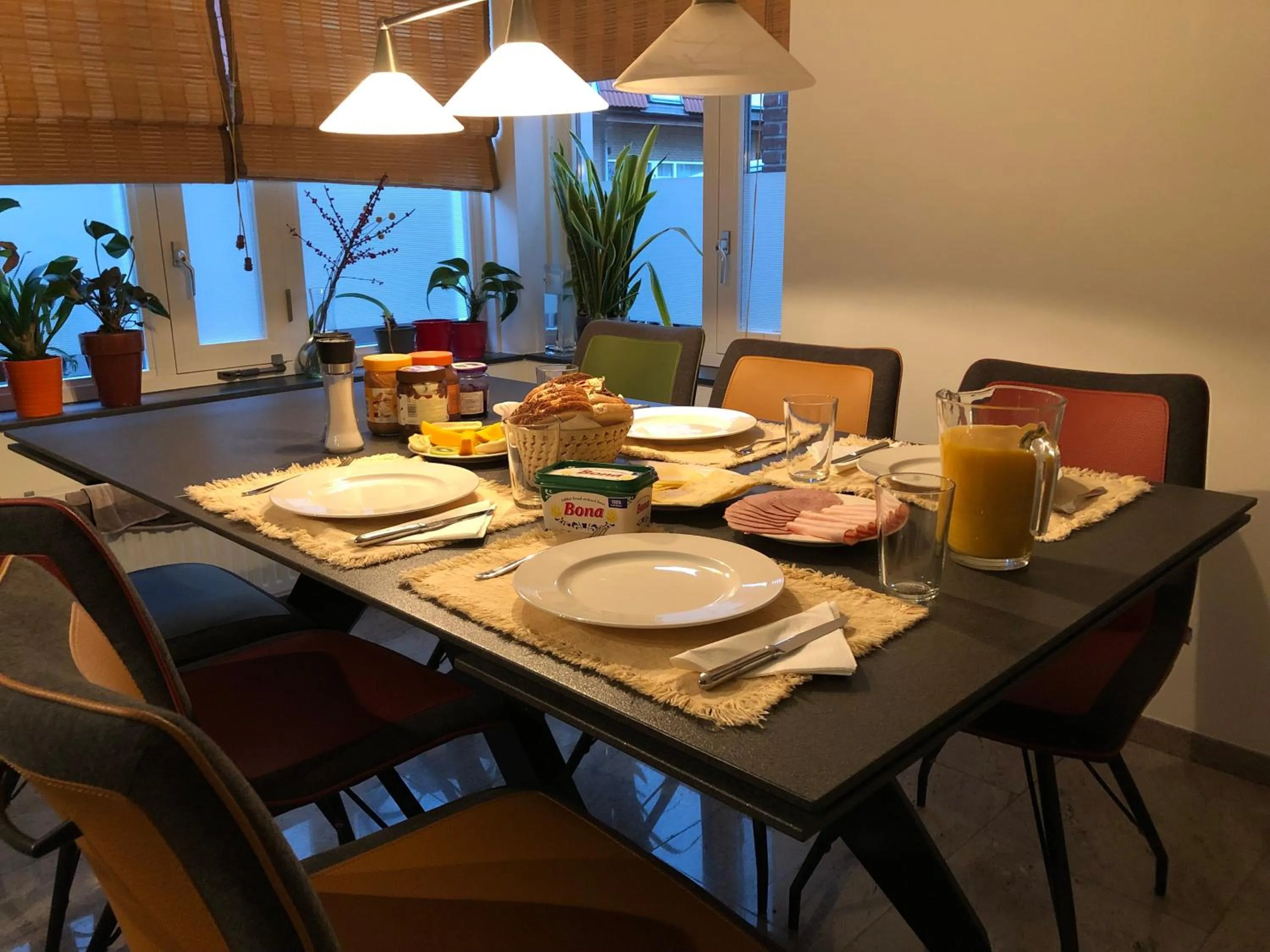 Continental breakfast in Floriande Stay