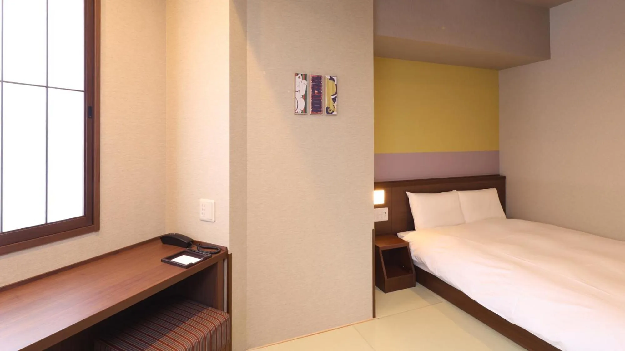 Bed in Onyado Nono Asakusa Annex - Natural Hot Spring