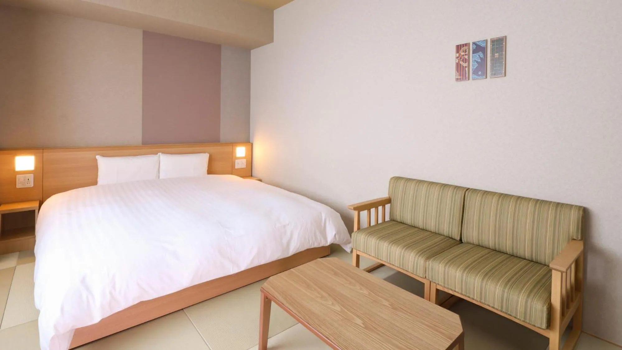 Bed in Onyado Nono Asakusa Annex - Natural Hot Spring