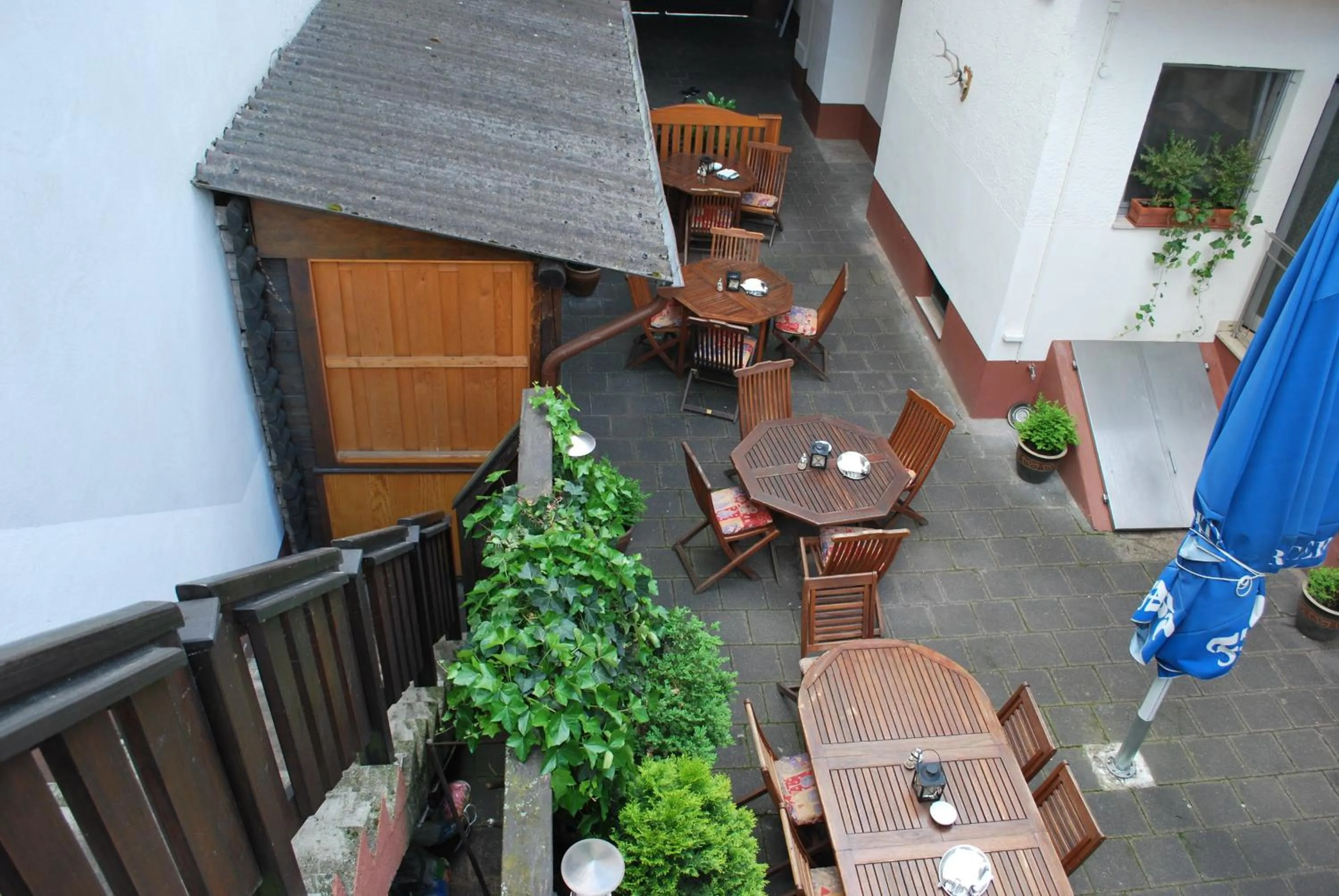Patio in Hotel Gasthof “Goldener Engel”