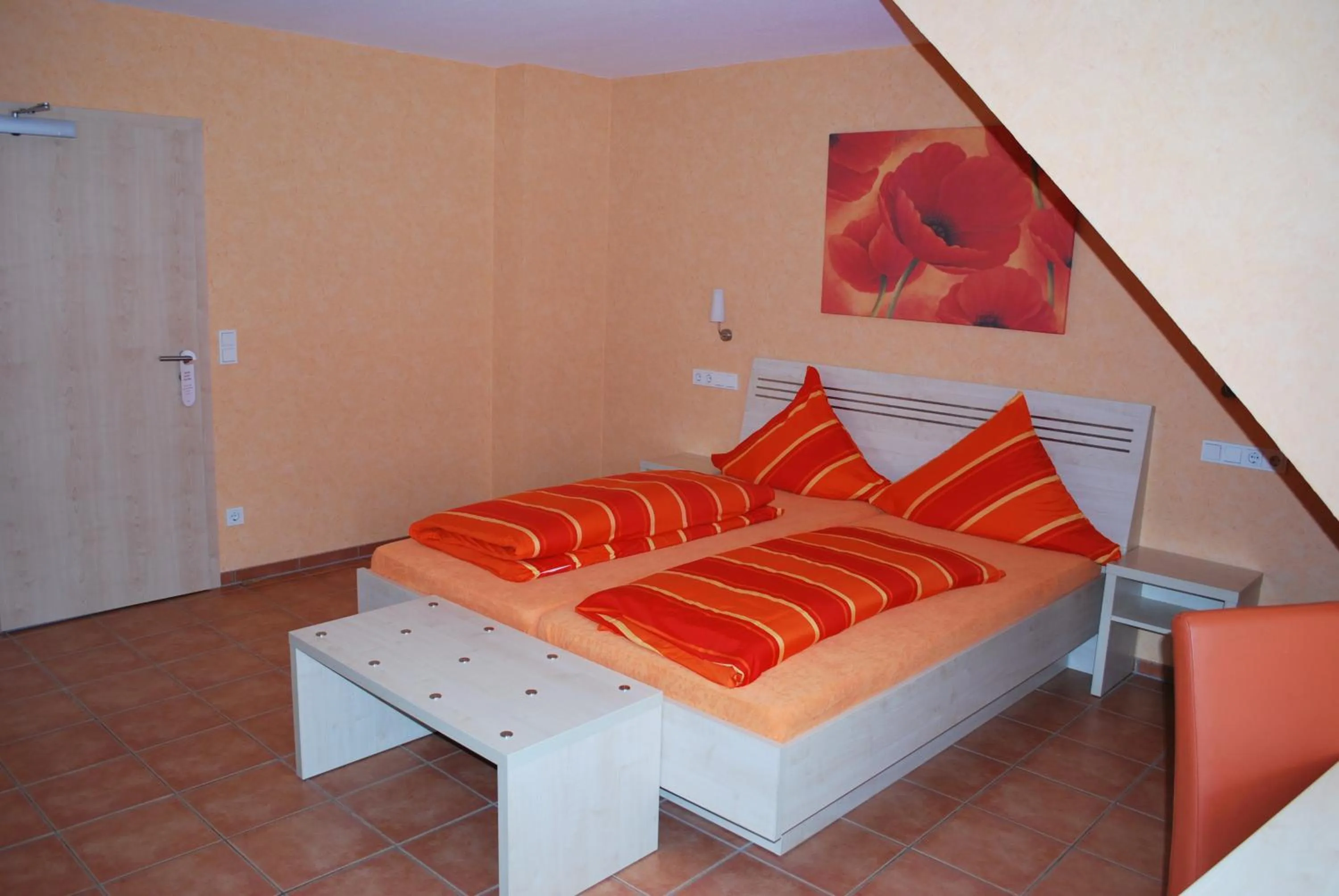 Photo of the whole room, Bed in Hotel Gasthof “Goldener Engel”