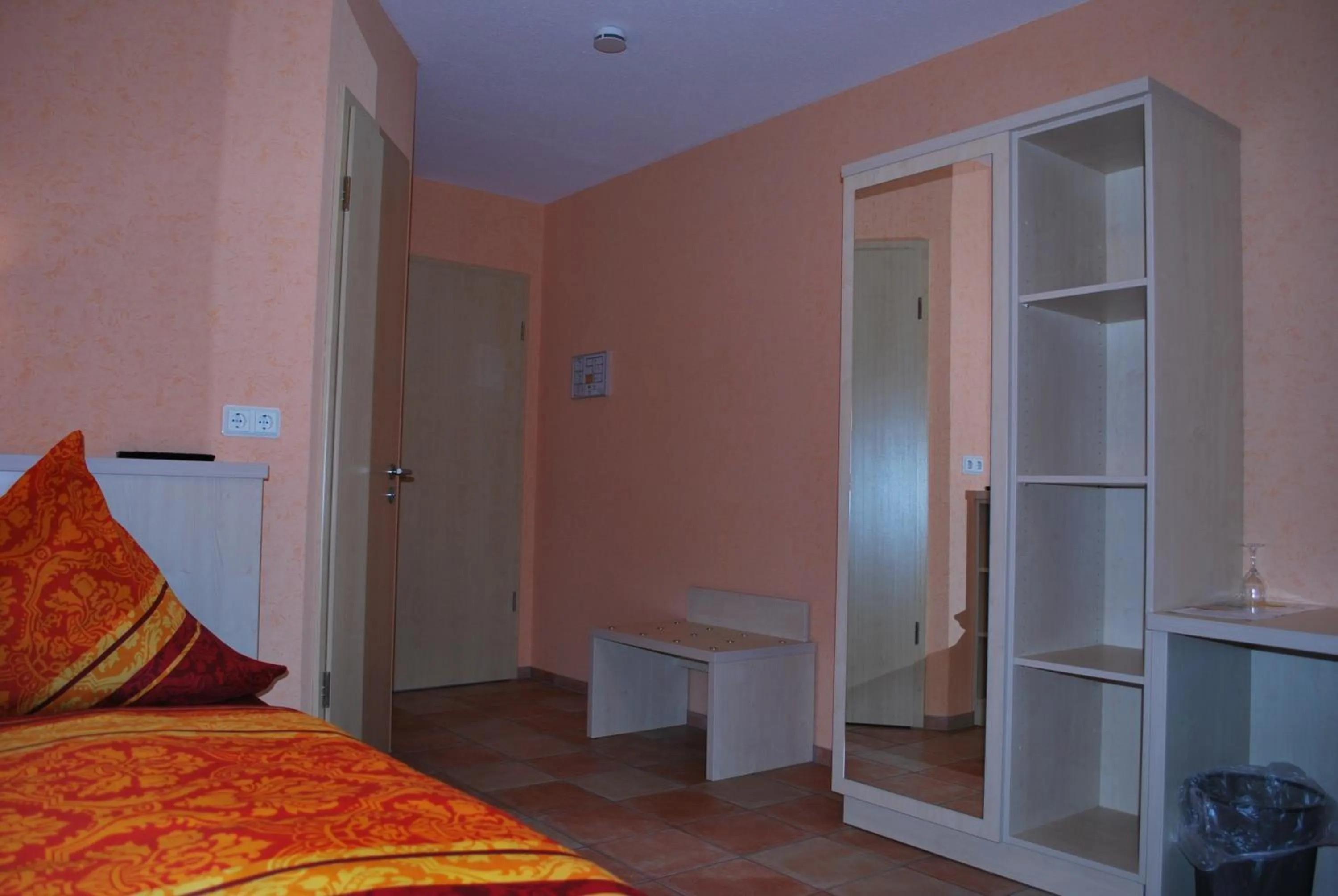 Decorative detail, Bed in Hotel Gasthof “Goldener Engel”