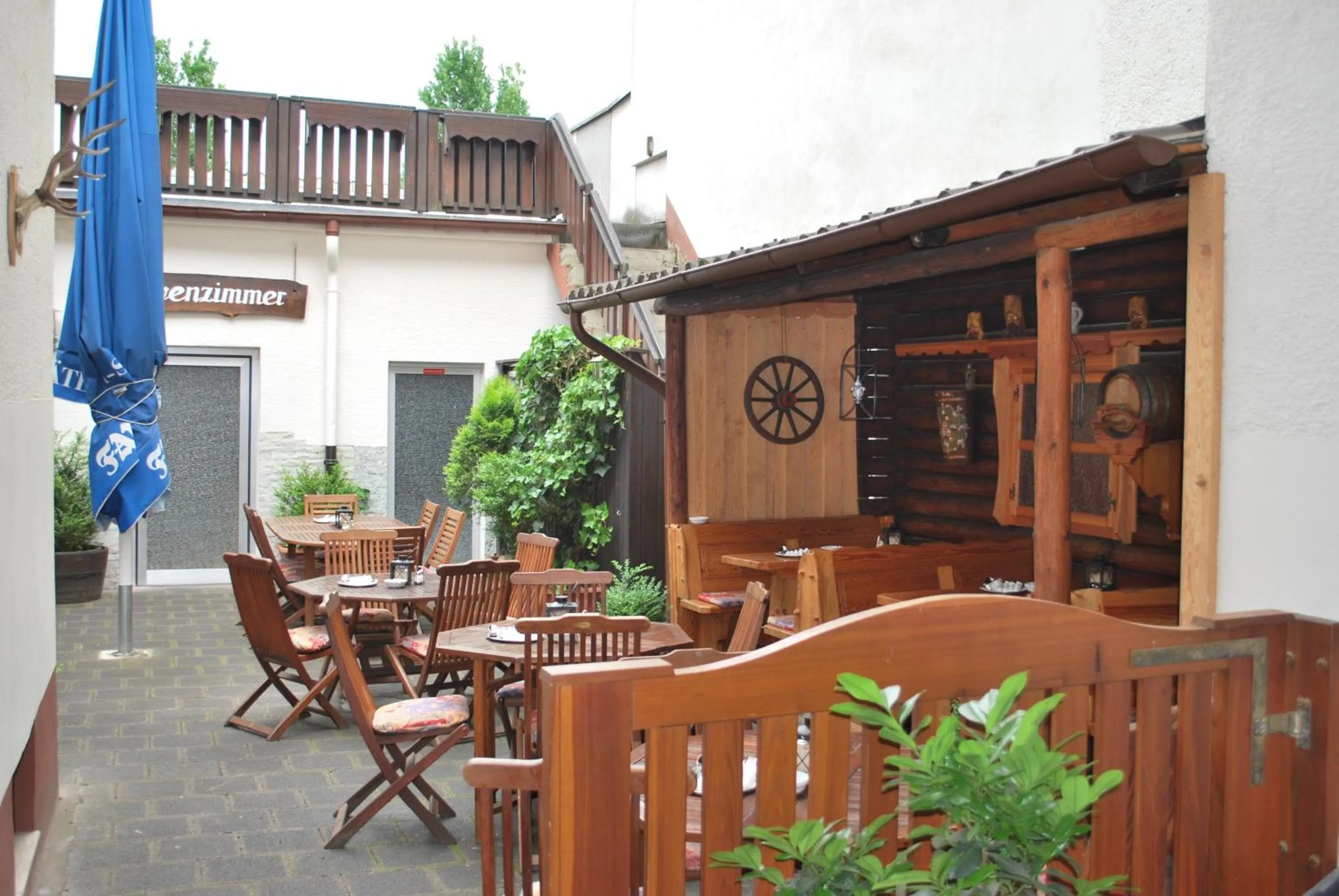 Patio in Hotel Gasthof “Goldener Engel”