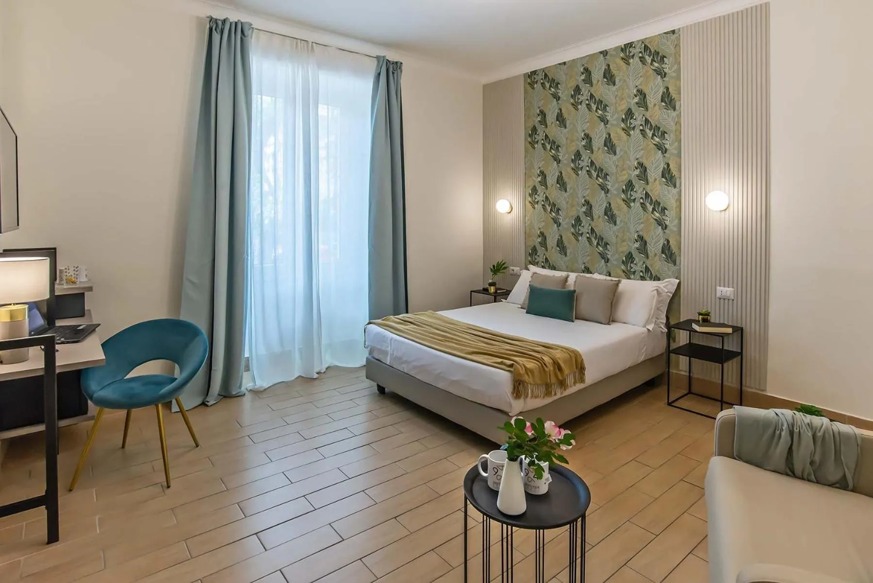 Bed in 94Rooms Vatican Guest House - Vigliena