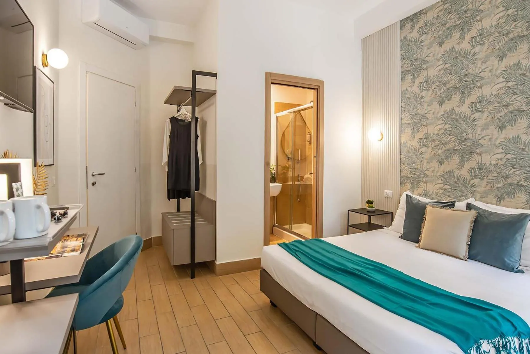 Bed in 94Rooms Vatican Guest House - Vigliena