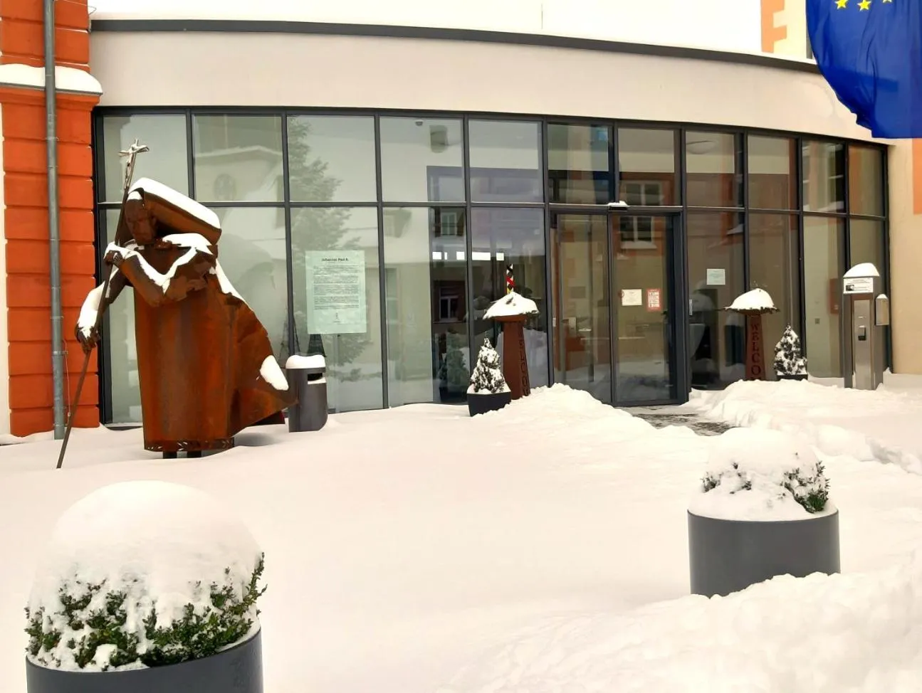 Facade/entrance in Schloss Geisa