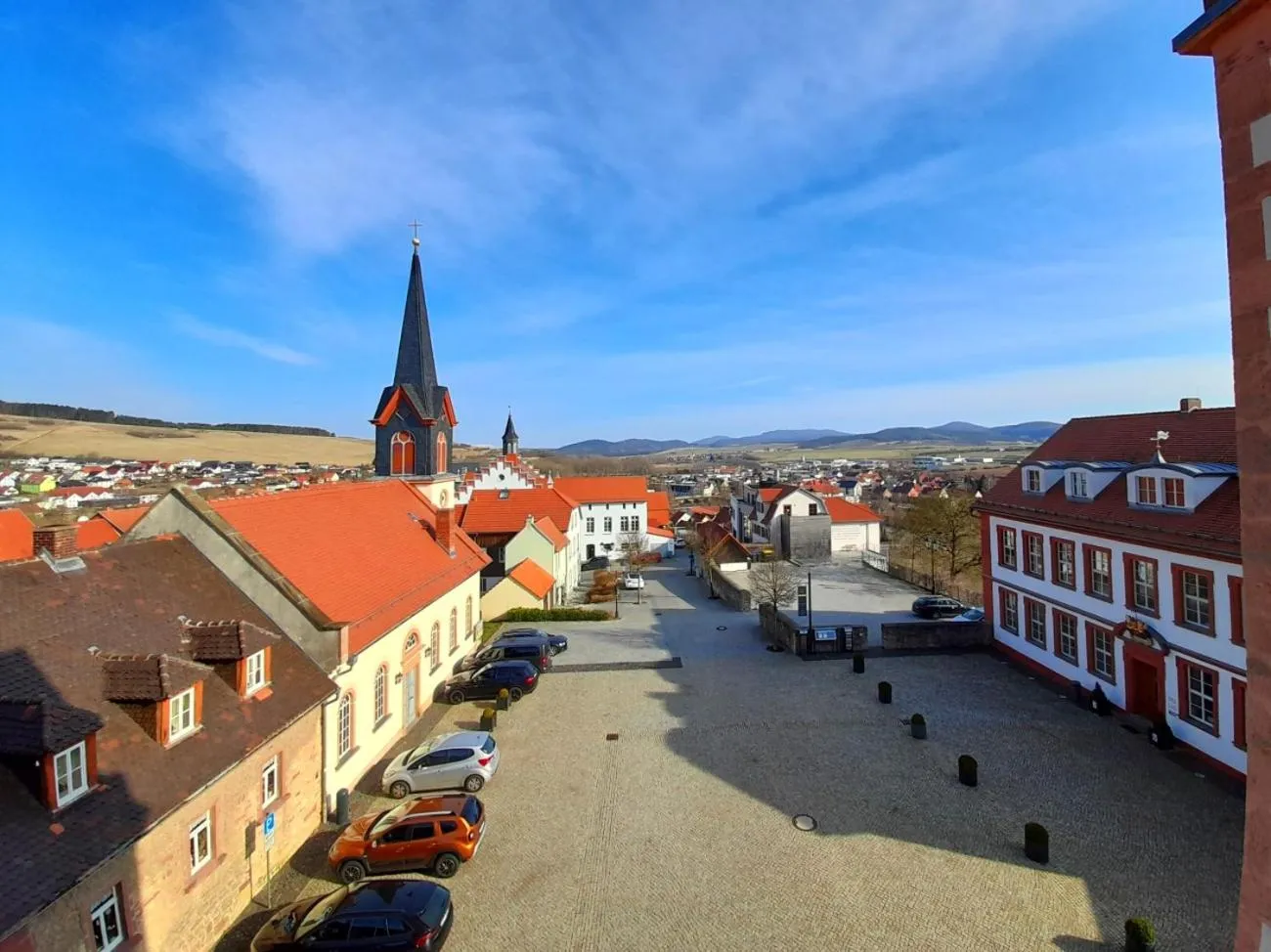 View (from property/room) in Schloss Geisa