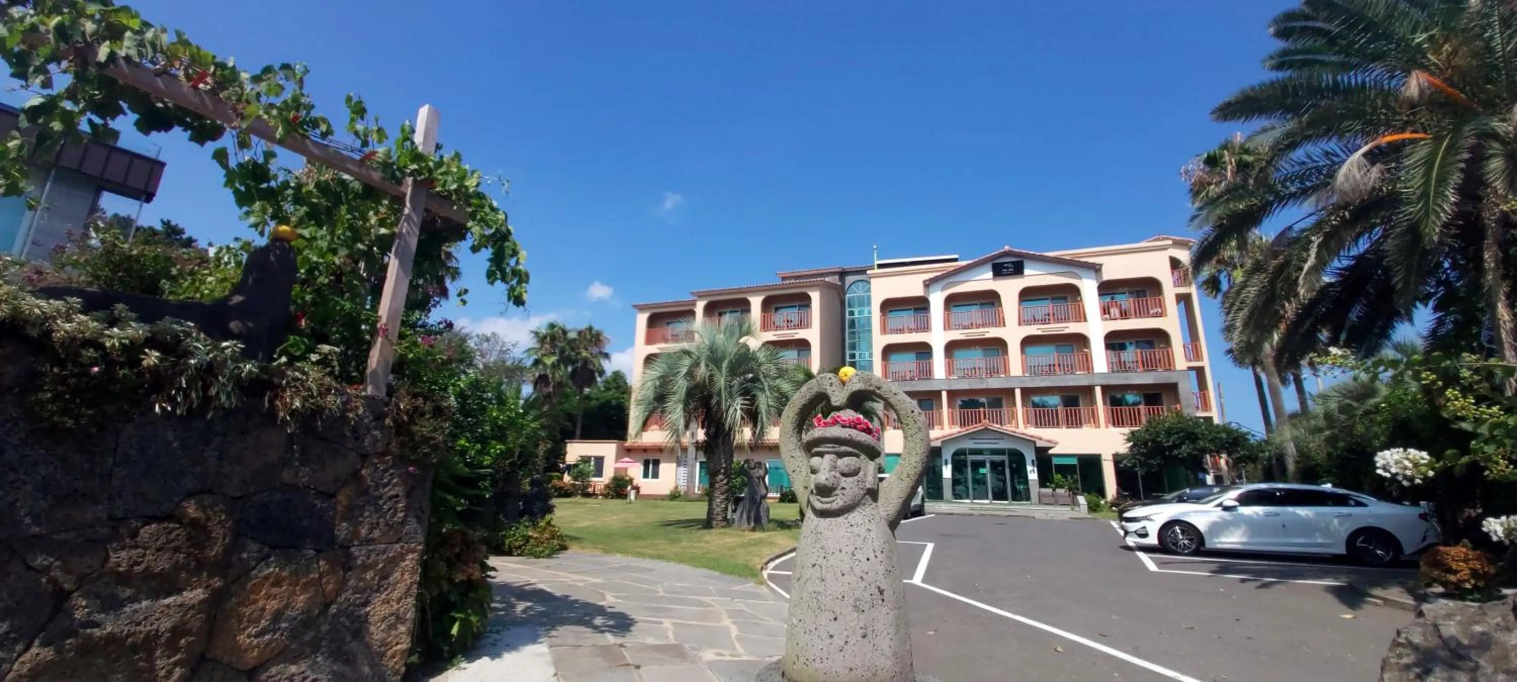 Property building in The Bay Jeju Resort