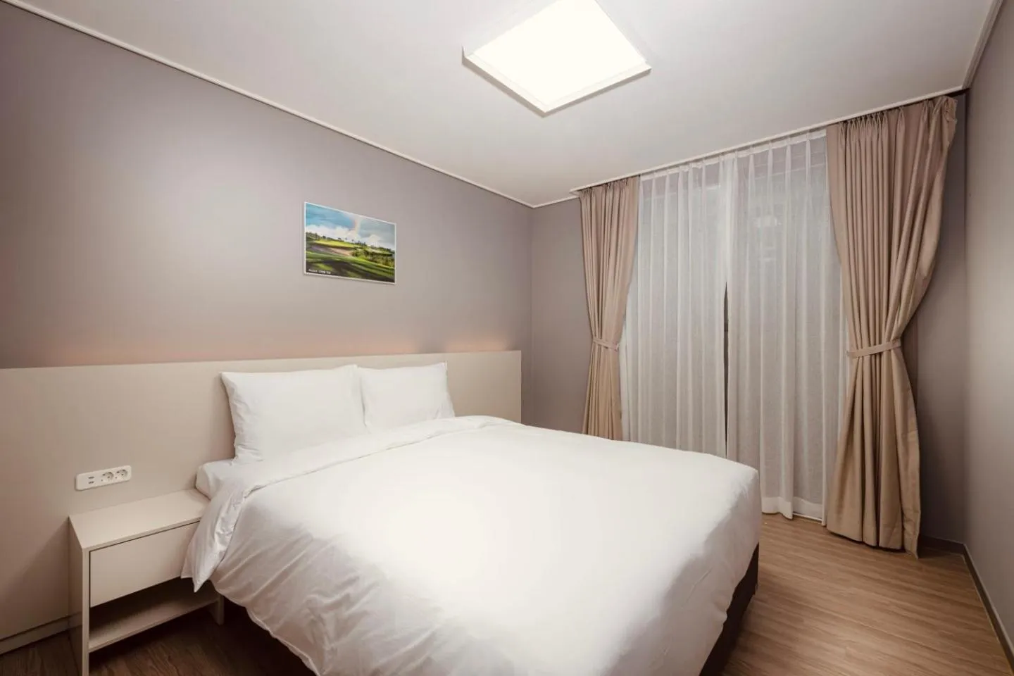 Bedroom, Bed in Sollago Myeongdong Hotel & Residence