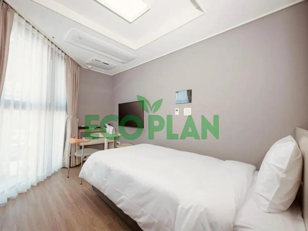 Bedroom, Bed in Sollago Myeongdong Hotel & Residence