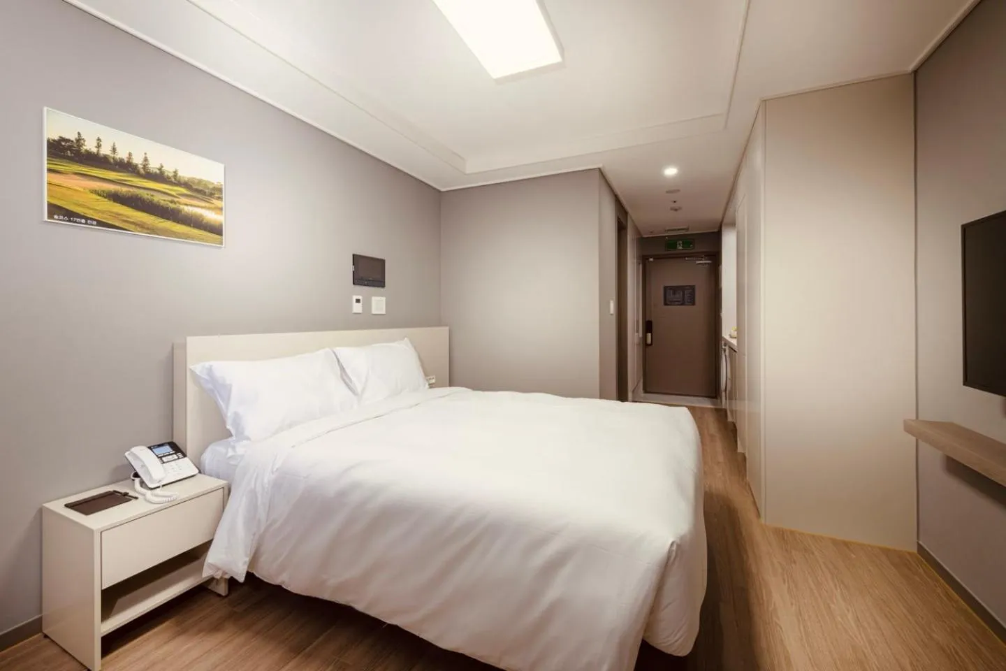 Bedroom, Bed in Sollago Myeongdong Hotel & Residence