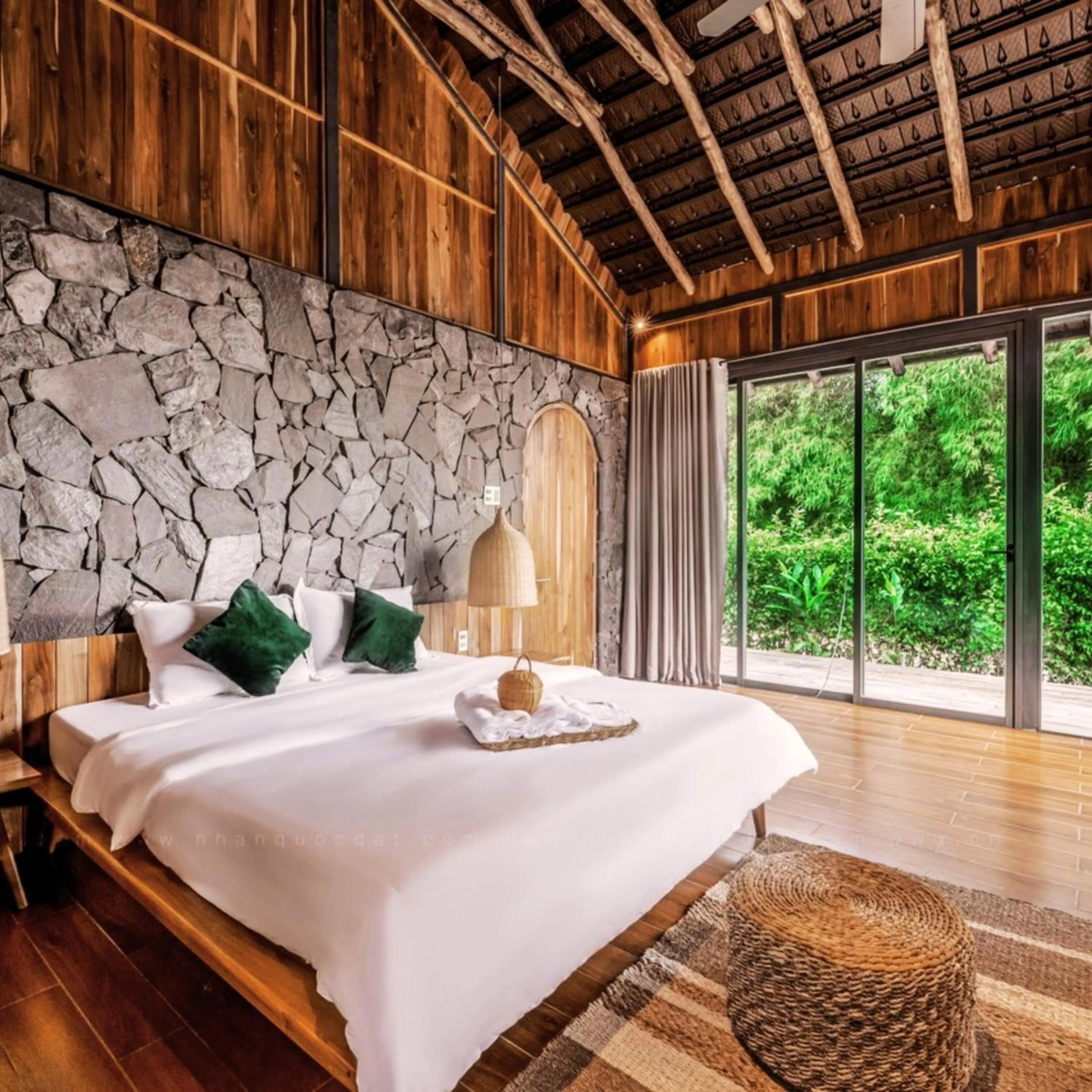 Bedroom, Bed in The Ruong Resort