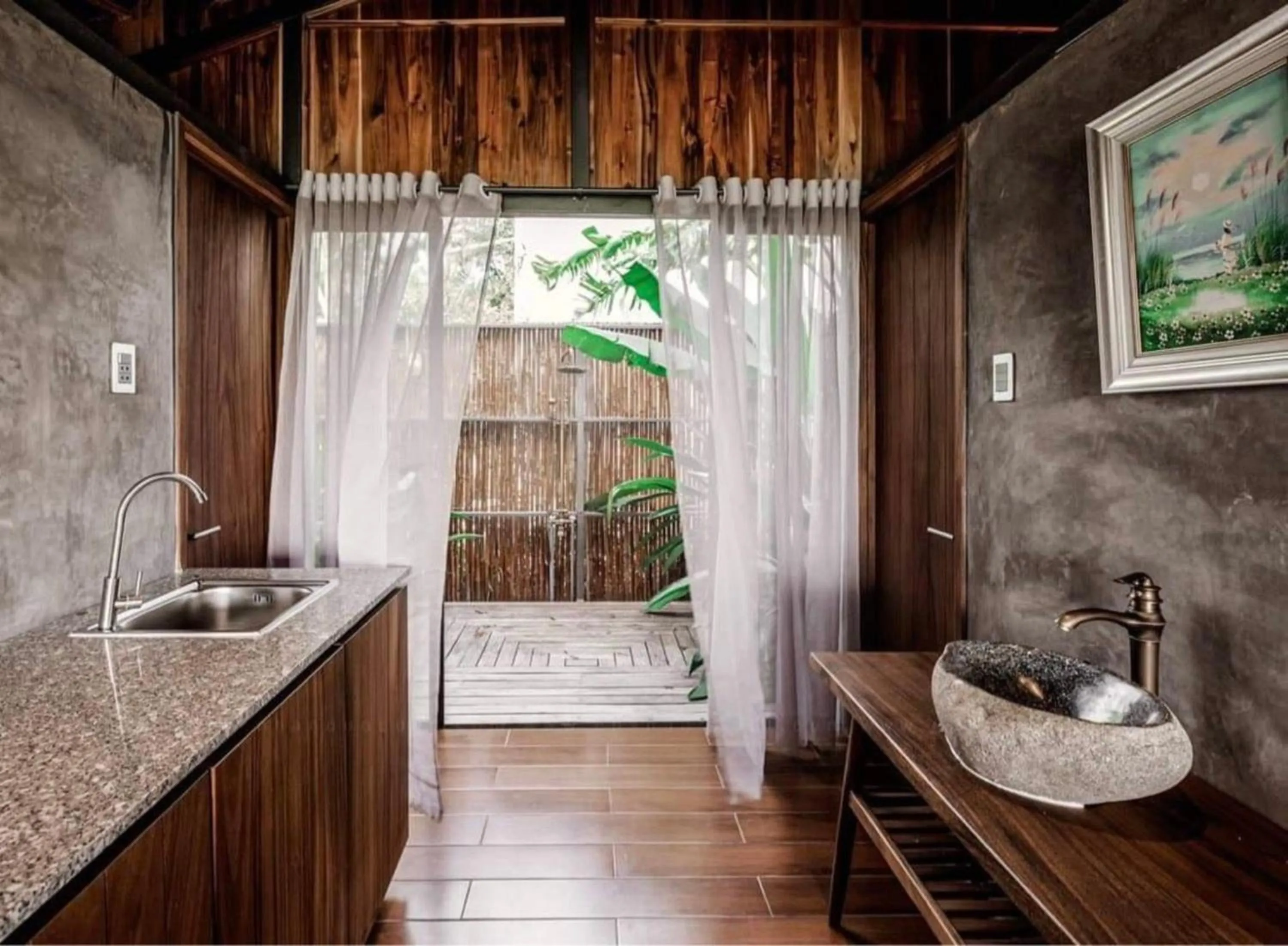 Bathroom in The Ruong Resort