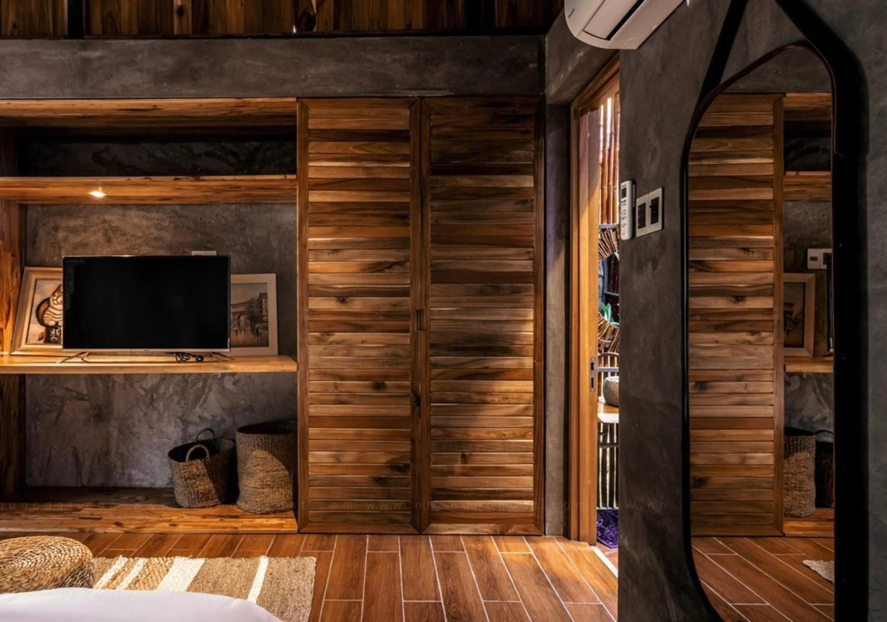 Bed in The Ruong Resort