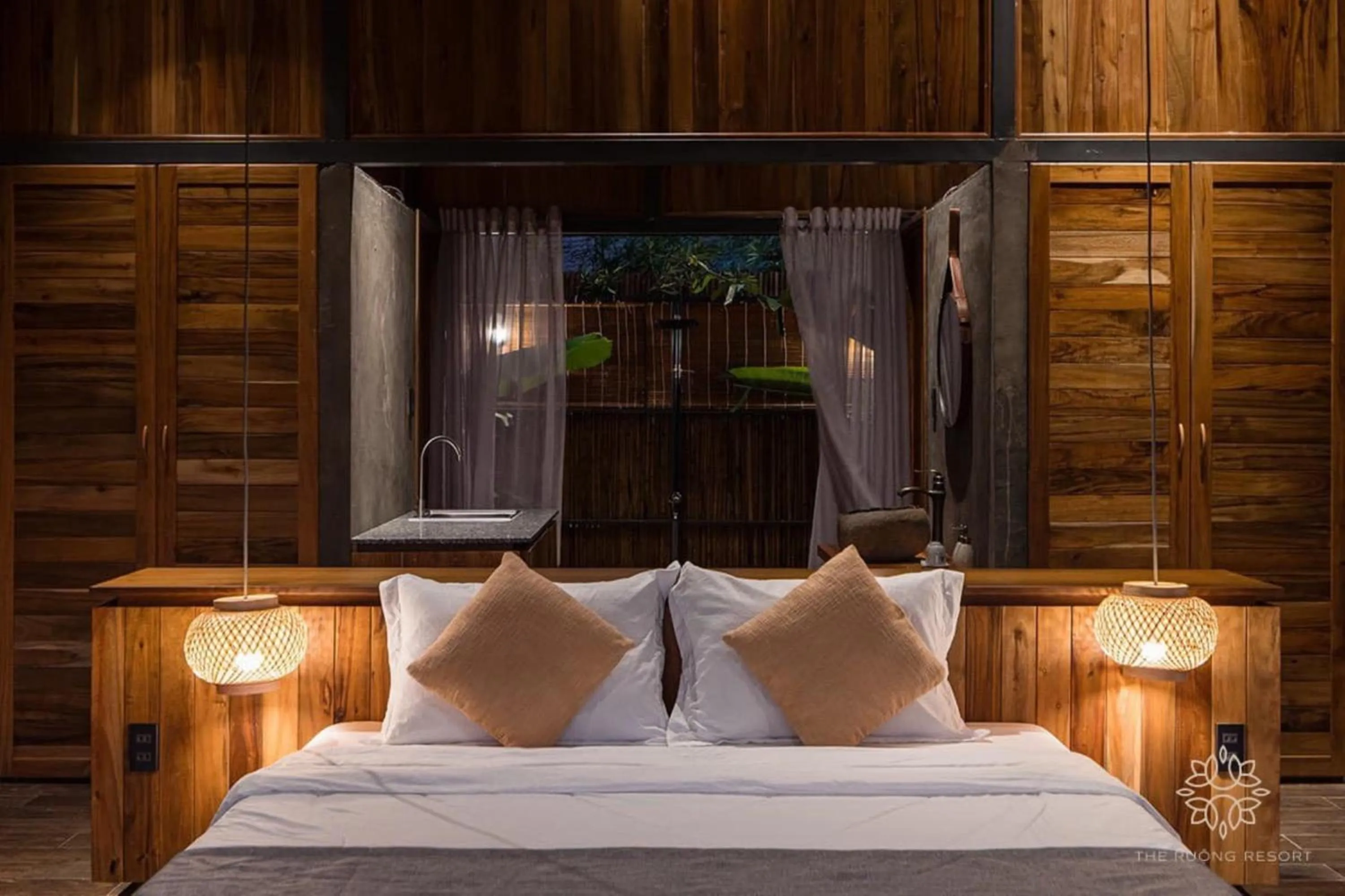 Photo of the whole room, Bed in The Ruong Resort