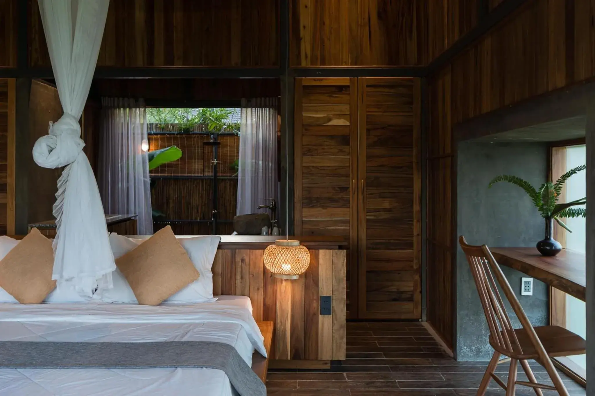 Bed in The Ruong Resort Bed in The Ruong Resort