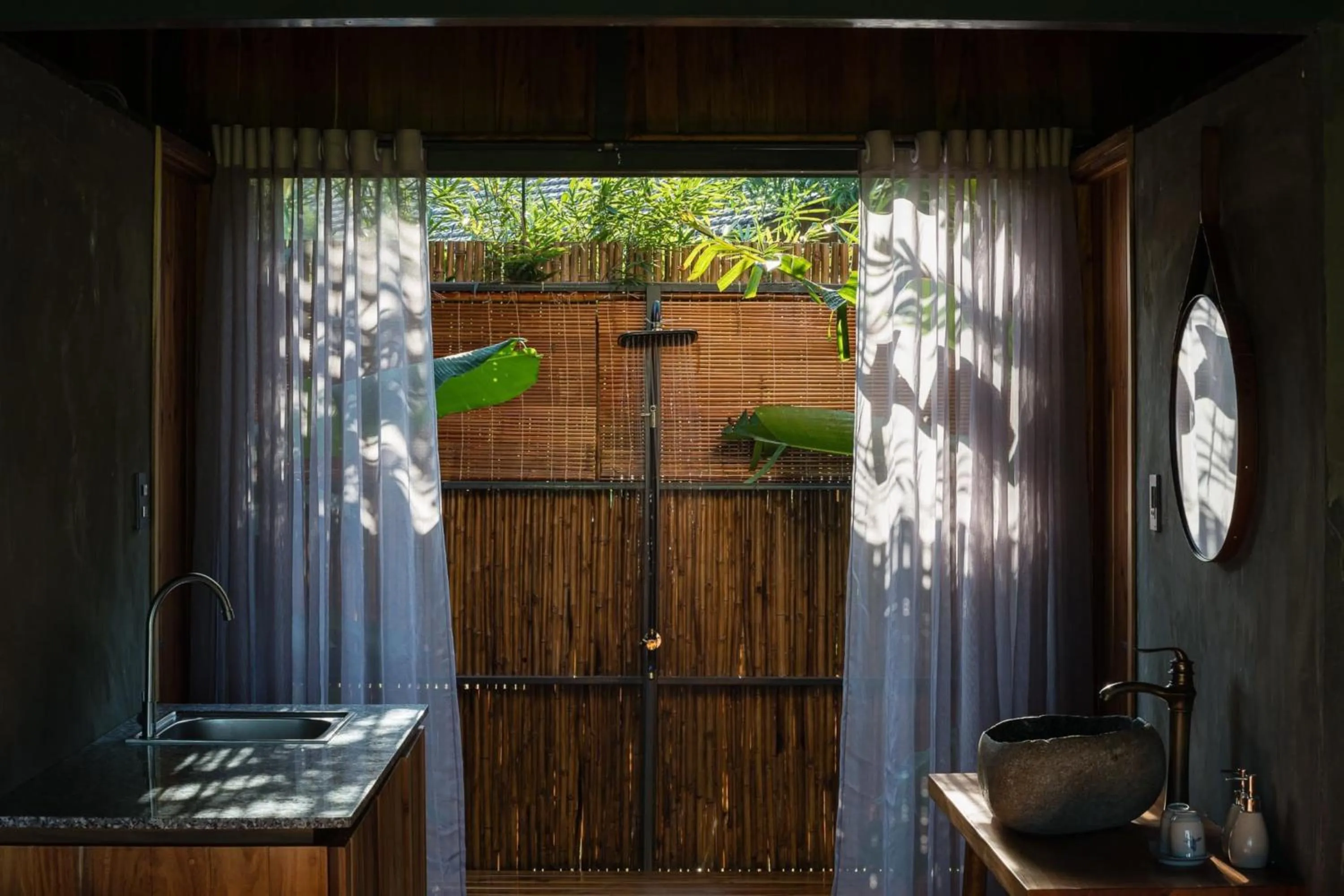 kitchen in The Ruong Resort