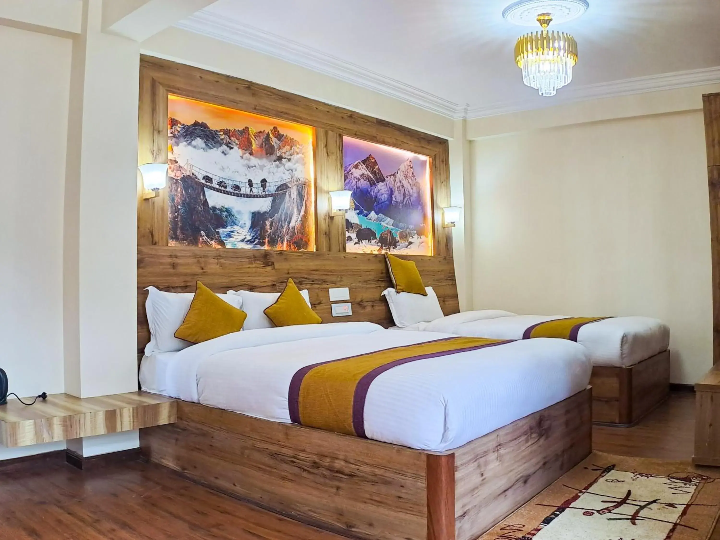 Bedroom in Prem Durbar Hotel & Nagarkot Zipline Bedroom in Prem Durbar Hotel & Nagarkot Zipline