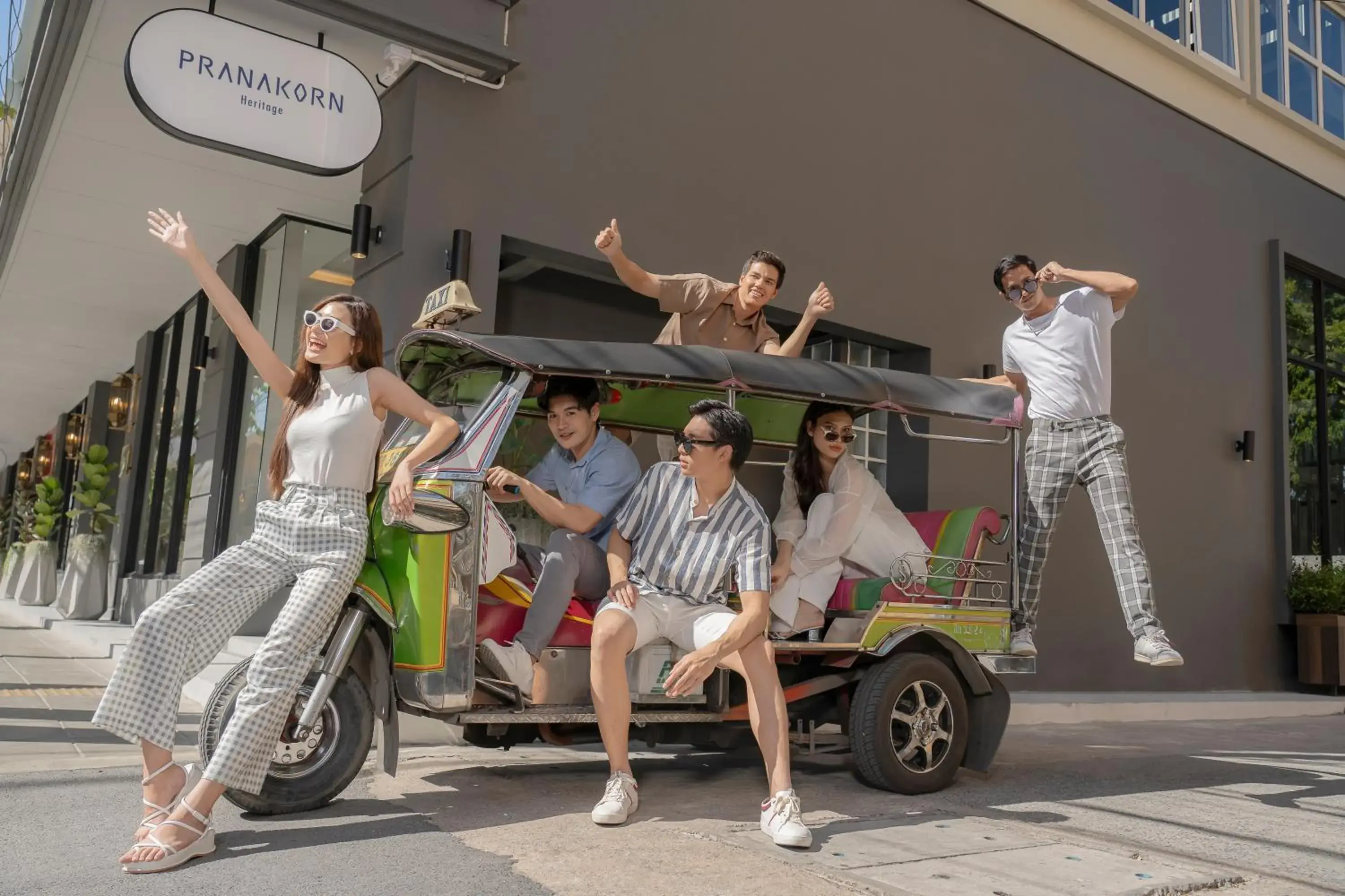 Property building in Pranakorn Heritage Hotel Property building in Pranakorn Heritage Hotel