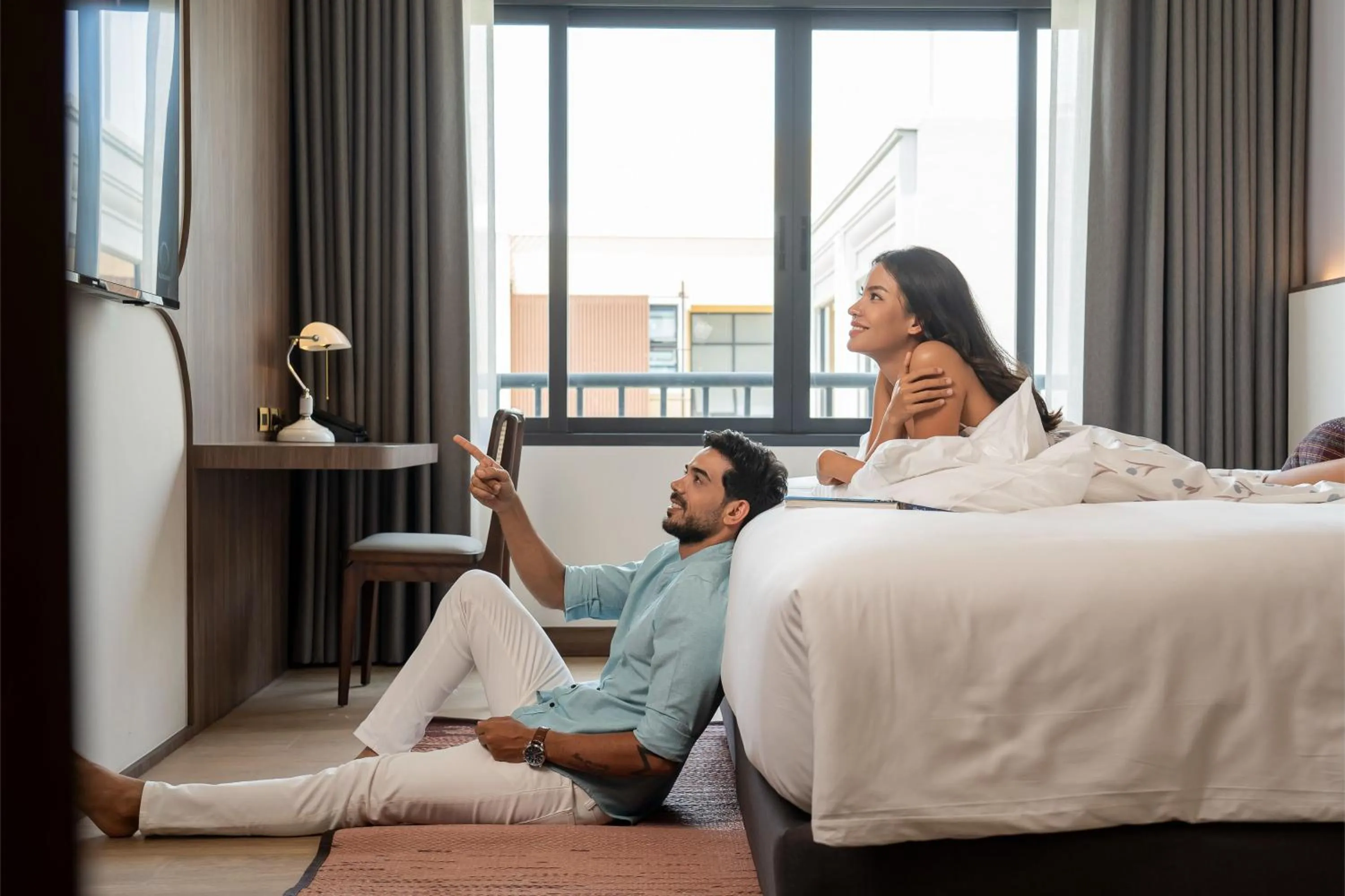 Bed in Pranakorn Heritage Hotel