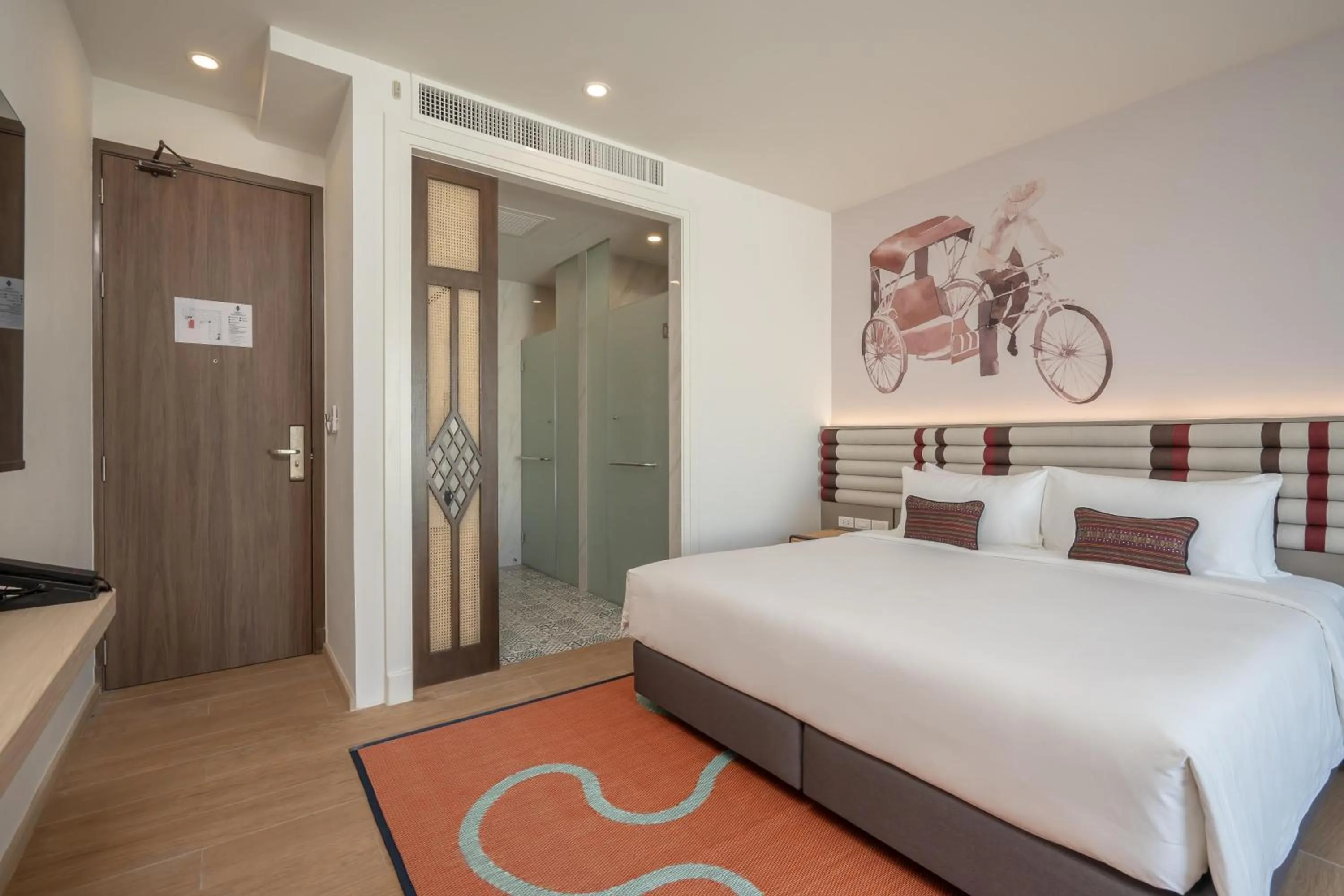 Bedroom, Bed in Pranakorn Heritage Hotel